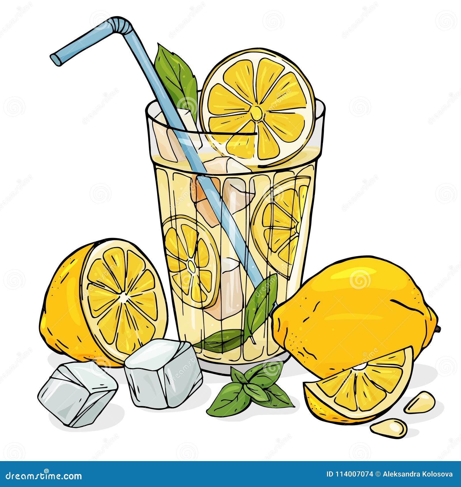 Лимонад стакан