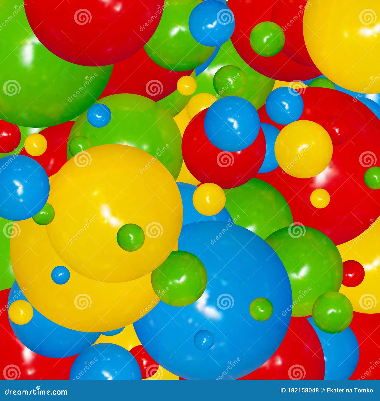 Цветная фон шаров.. Вектор Eps 10 3 мяча D синих красных и зеленых желтых.  Eps 10 Иллюстрация штока - иллюстрации насчитывающей гламур, церемония:  182158048