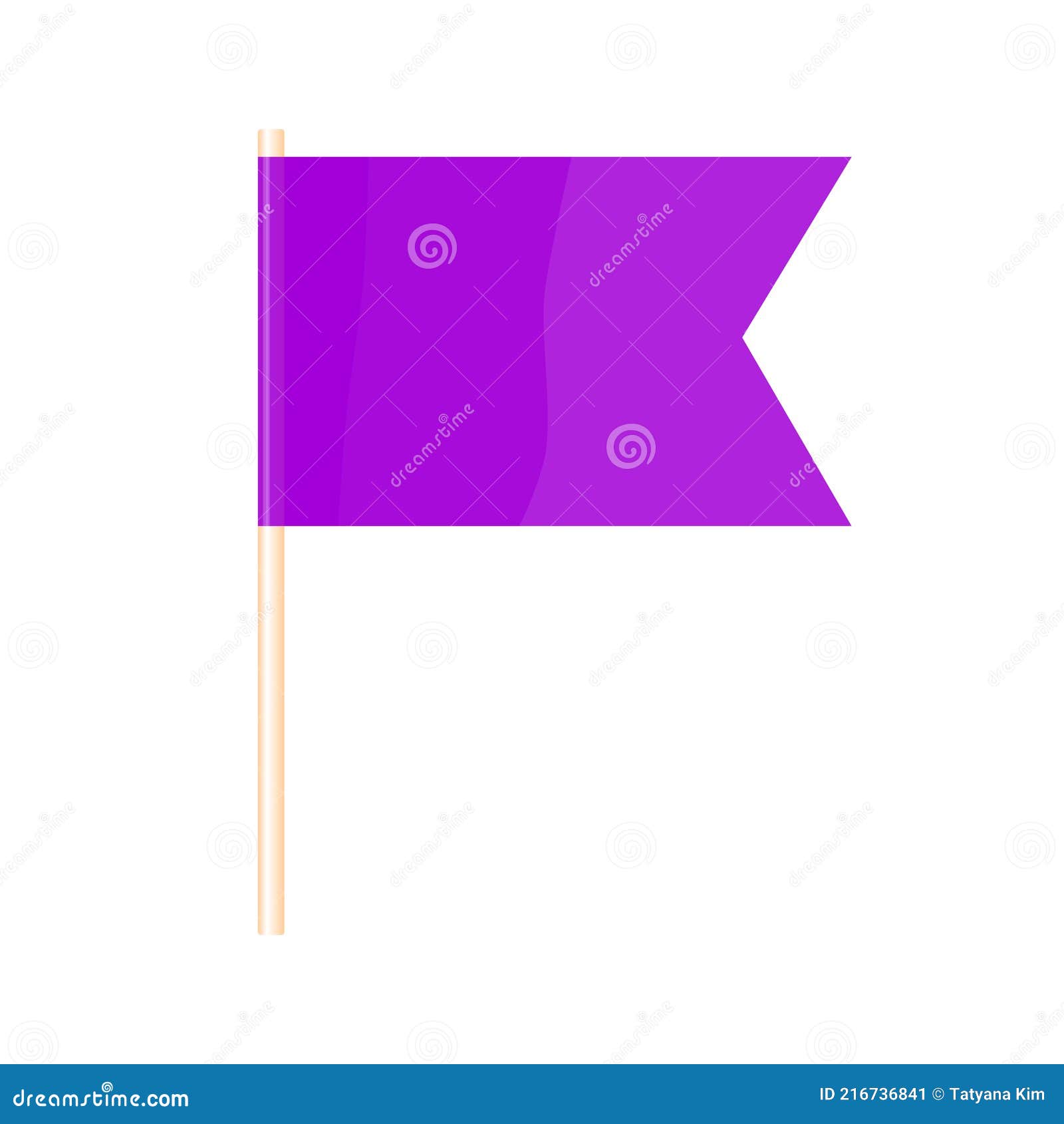 Серо фиолетовый флаг