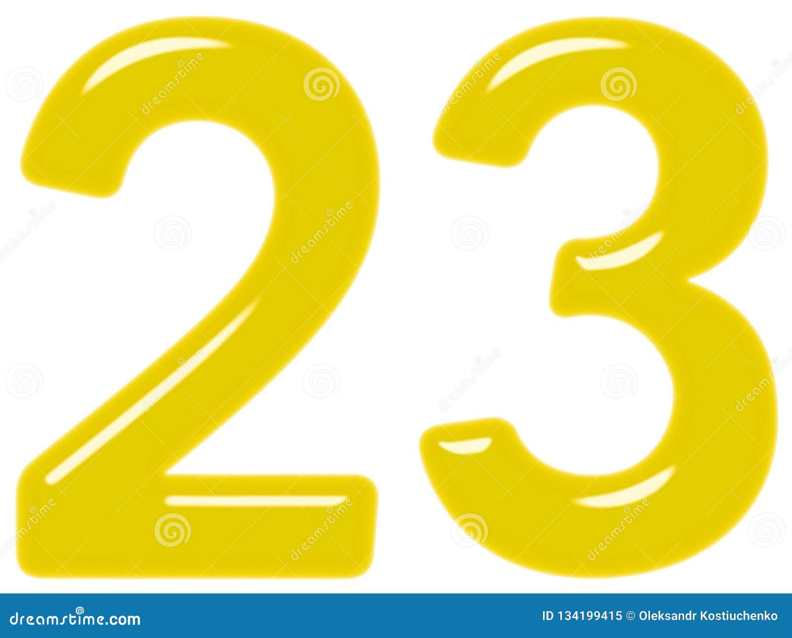 Цифры 23