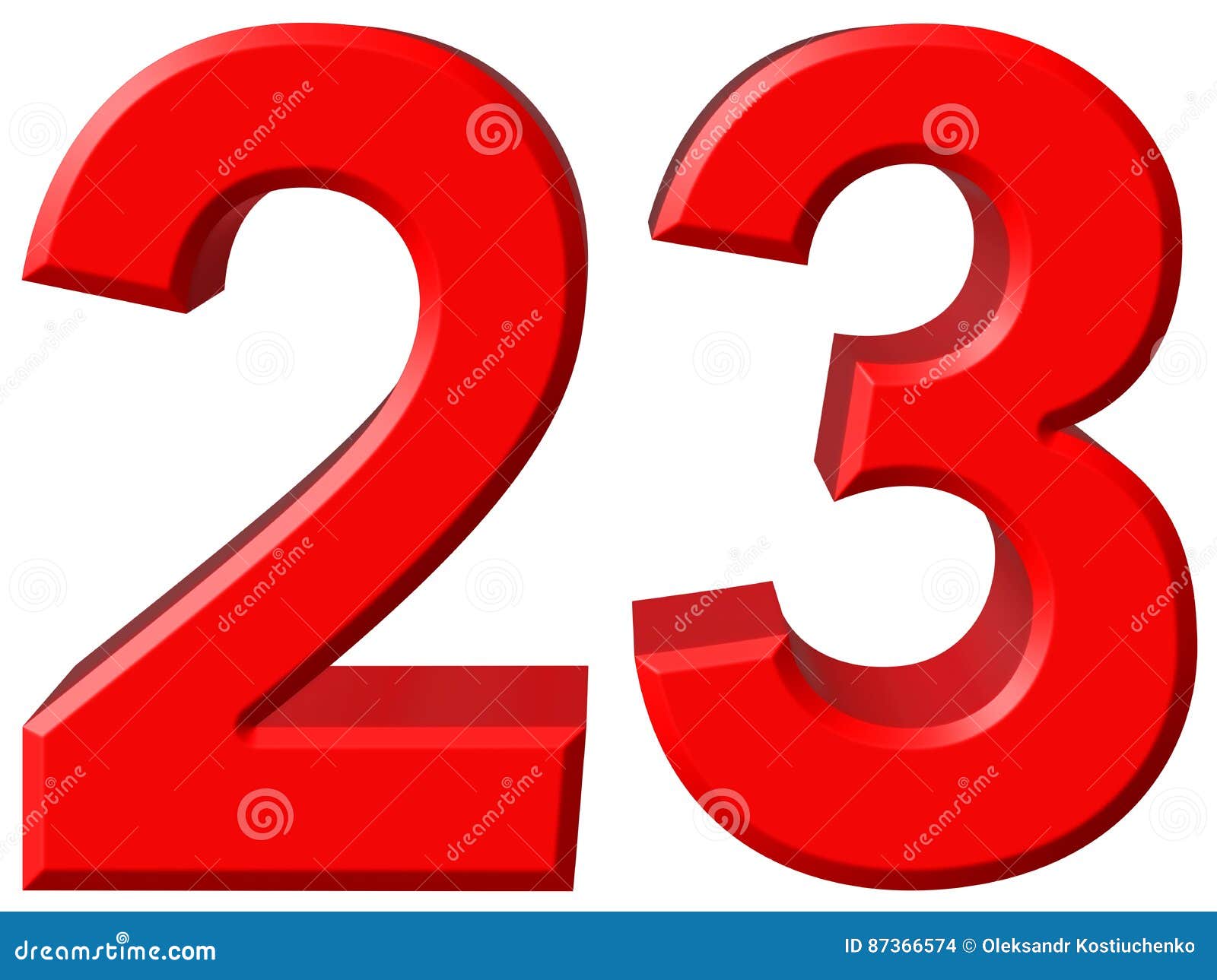 Цифры 23