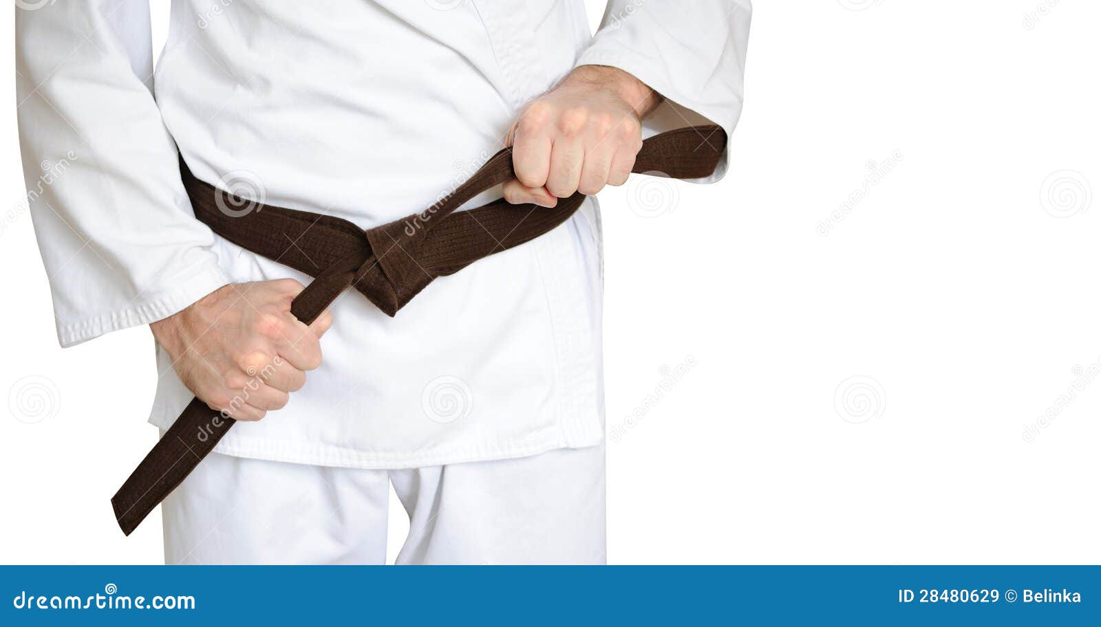 Узел на кимоно айкидо