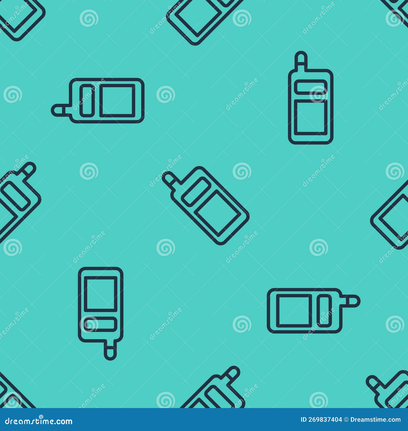 черная линия смартфон мобильный телефон значок изолированный рисунок на  зеленом фоне. вектор Иллюстрация вектора - иллюстрации насчитывающей  клетчато, дело: 269837404