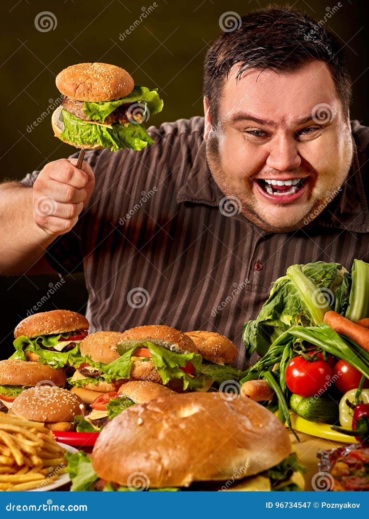 Человек ест картошку. Человек ест колбасу. Burger half. Fat meal. Black woman healthy food.