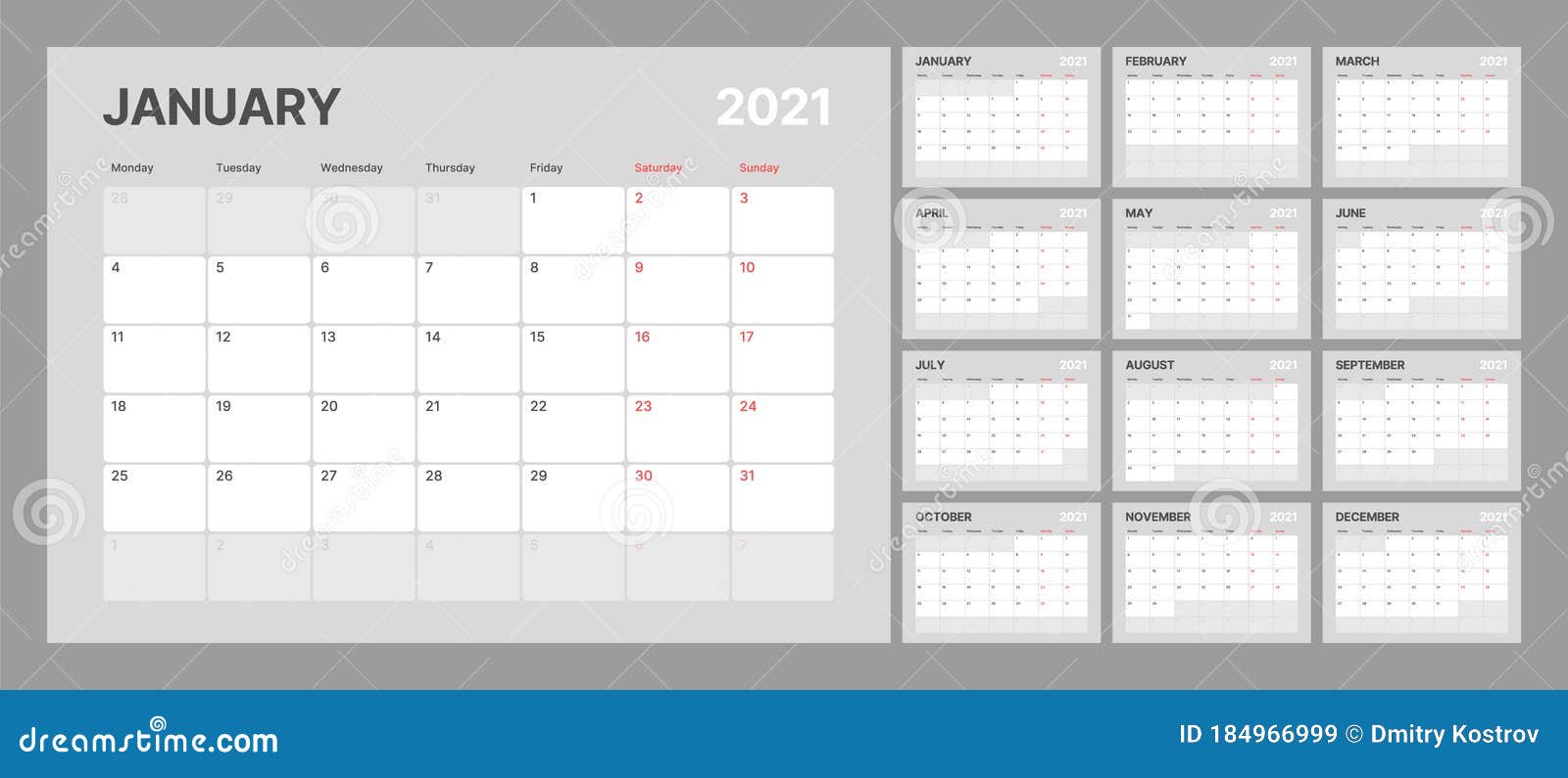 Календарь на стену на 2025 год Шаблон календаря стены на 2021 год. Дневник планировщик в минималистском стиле. 