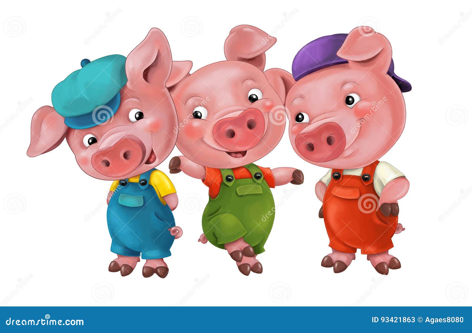 3 поросенка