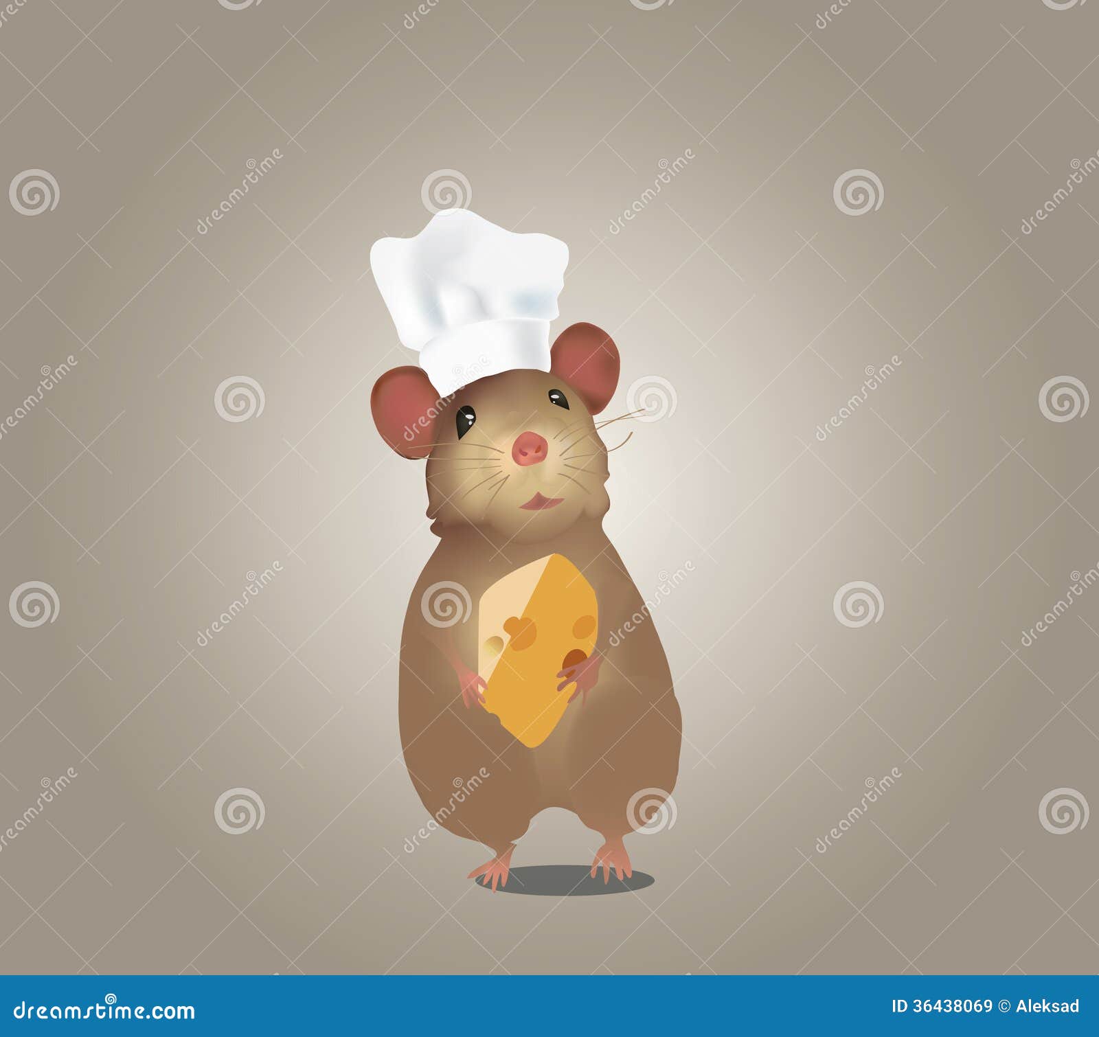 Повар с мышкой