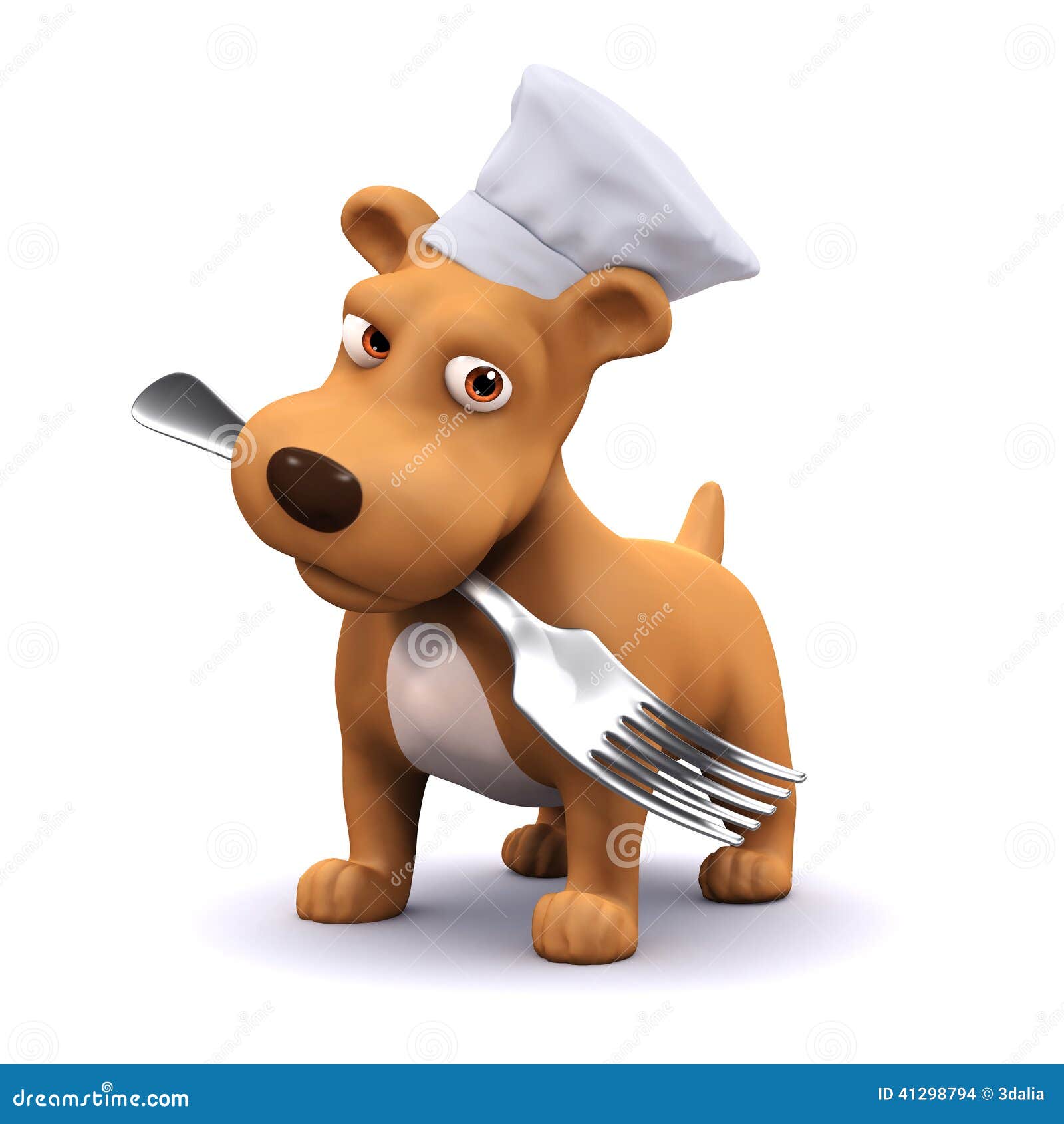 Собака повар. Собака повар с лопаткой. Собака повар мультяшная.