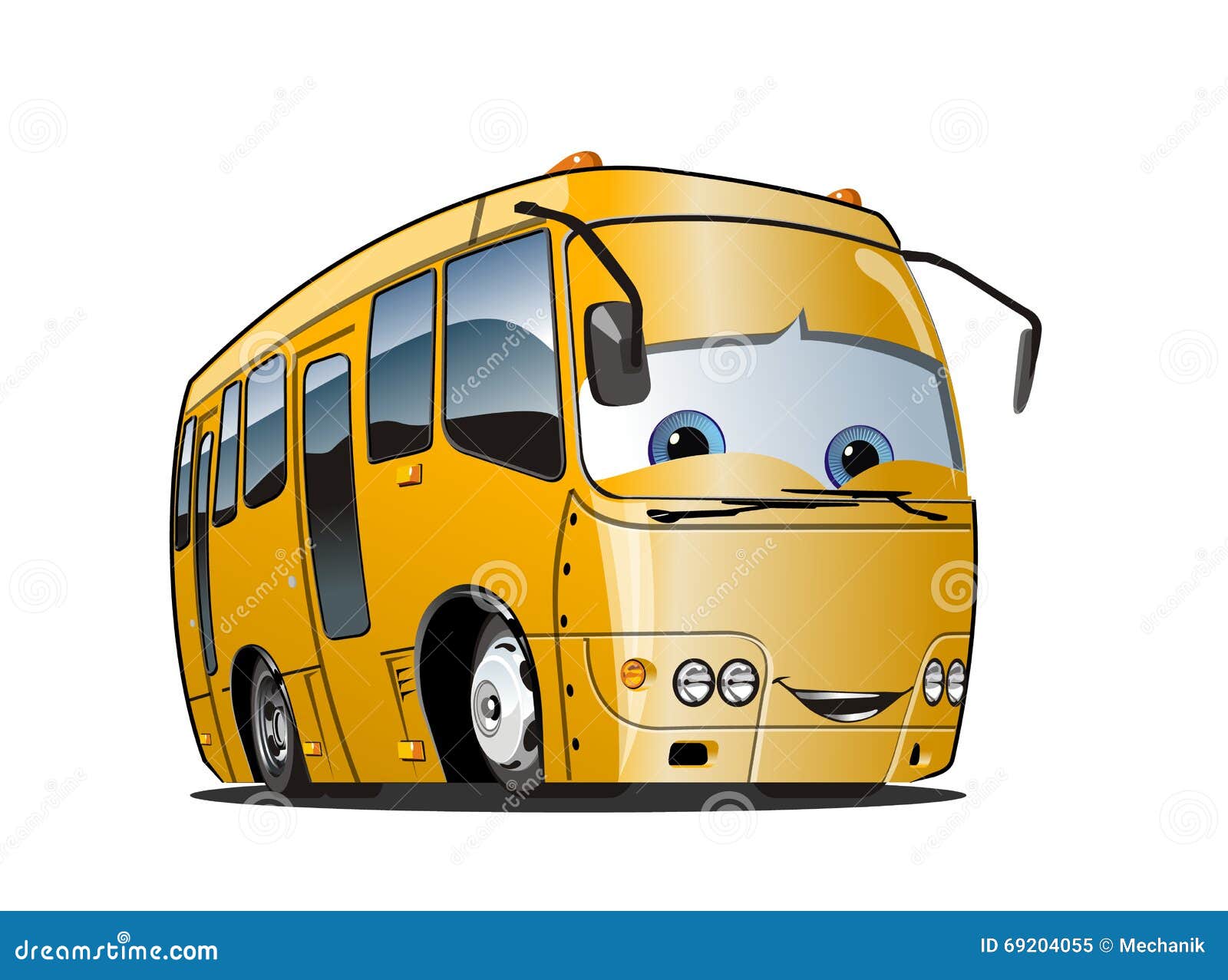 Картинка автобуса для детей цветная
