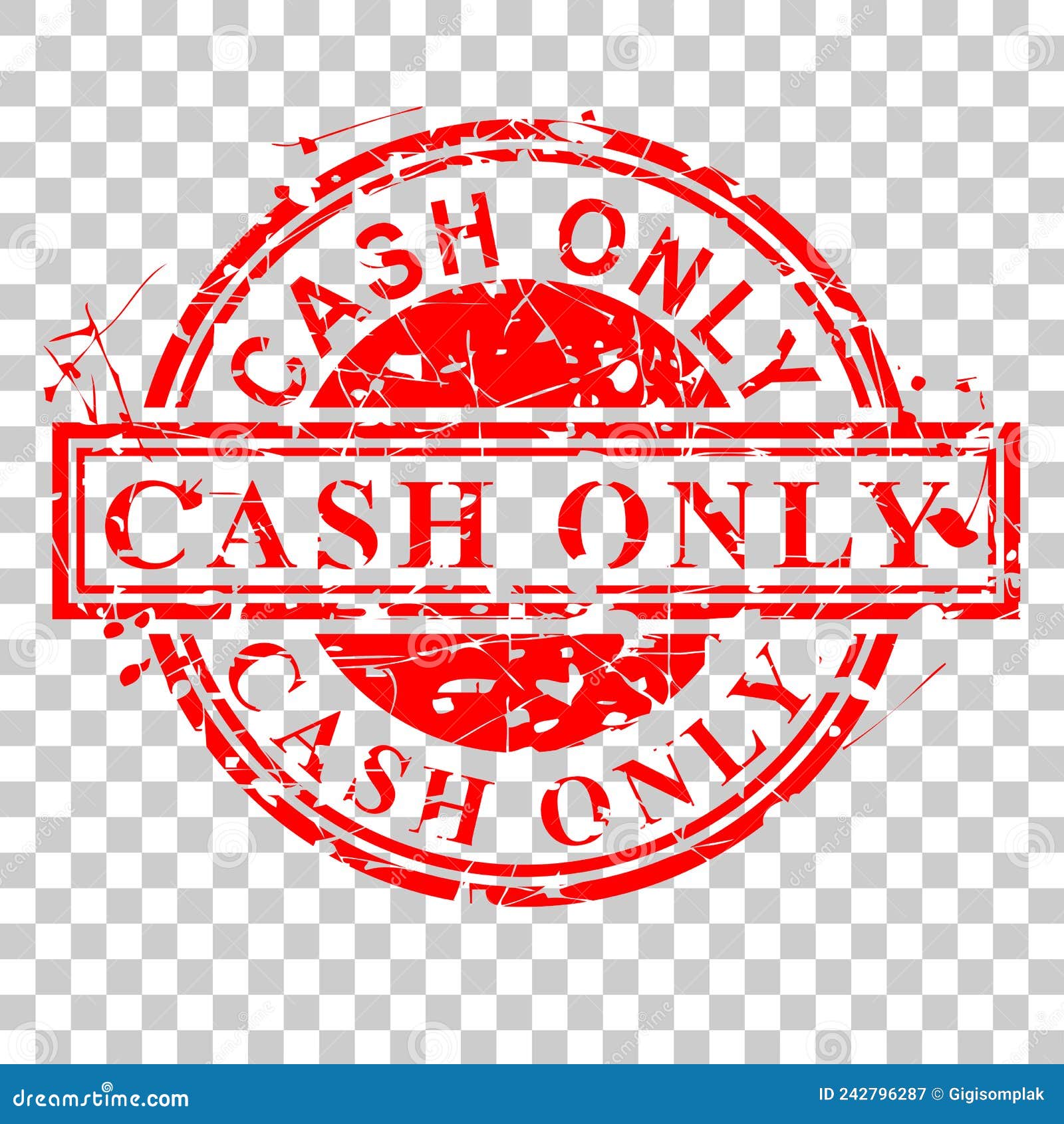 Only cash