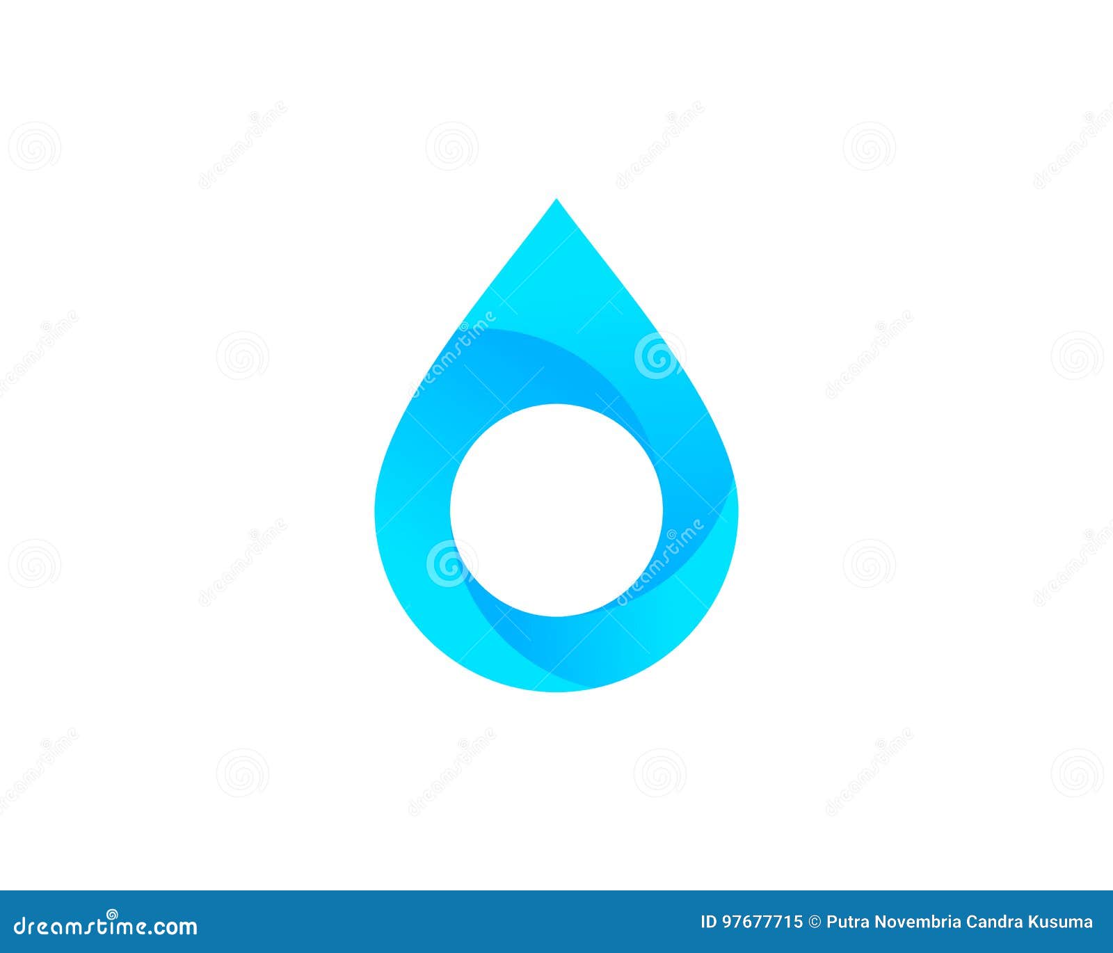 Drop message. Water logo Design. Rare Water logo.