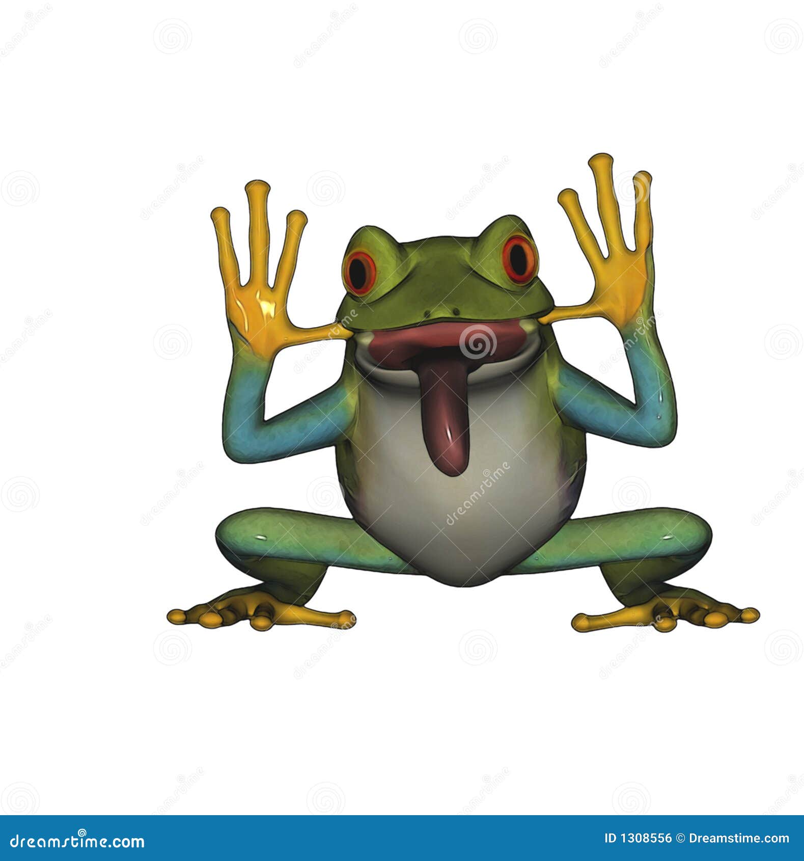 Язык лягушки