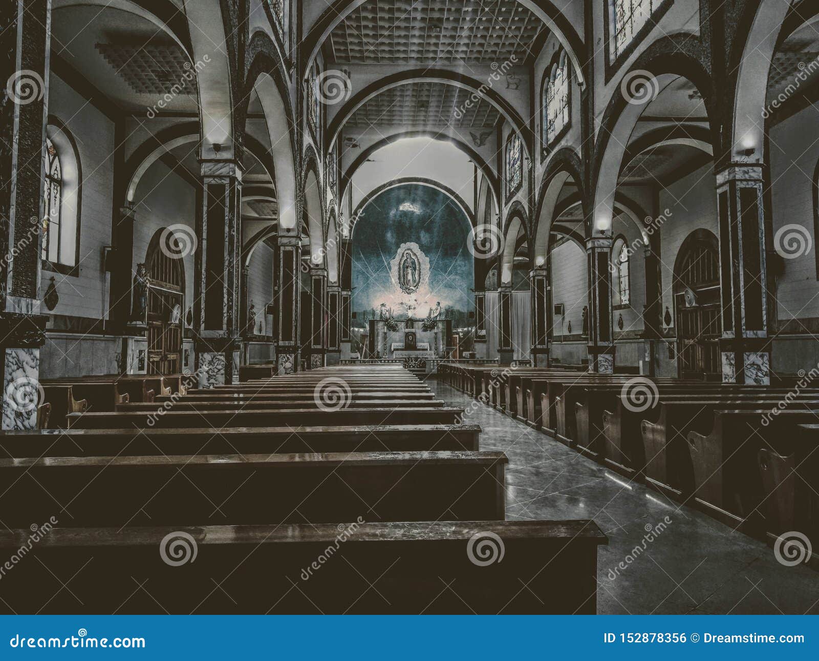 Guadalupe Cathedral 'en El Interior, En Hidalgo Del Parral Foto editorial - Imagen de foto, iglesia: 152878356 Guadalupe Cathedral 'en El Interior, En Hidalgo Del Parral Foto editorial - Imagen de foto, iglesia: 152878356