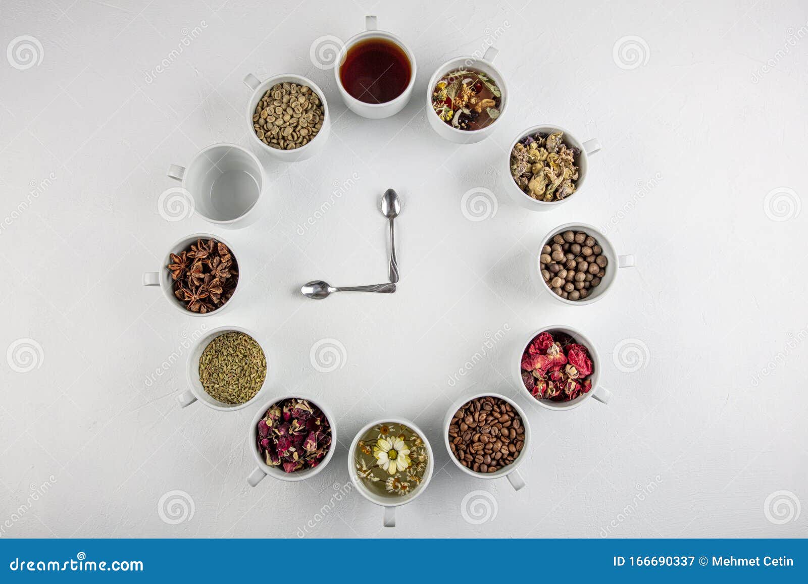 一种意思或创意意味着茶时间useful Herbal Or Green Tea In The Center And Around The Various Dried Herbs For 库存图片 图片包括有旅鼠 柠檬