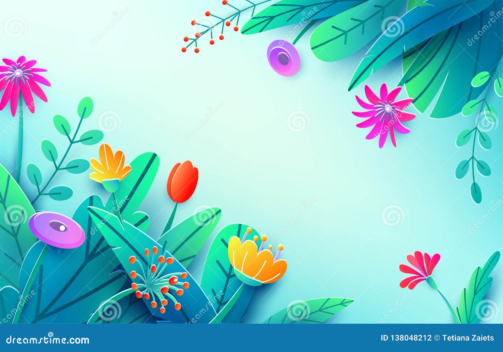 与纸被切开的幻想花叶子的夏天背景 隔绝在光最小的3d样式花卉春天背景向量例证 插画包括有查出 紫色 与纸被切开的幻想花叶子的夏天背景 隔绝在光最小的3d样式花卉春天背景向量例证 插画包括有查出 紫色