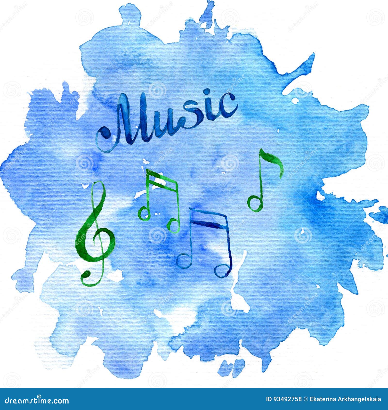 与音符的水彩背景库存例证 插画包括有附注 经典 设计 音响员 艺术 古典 音乐 曲调 与音符的水彩背景库存例证 插画包括有附注 经典 设计 音响员 艺术 古典 音乐 曲调