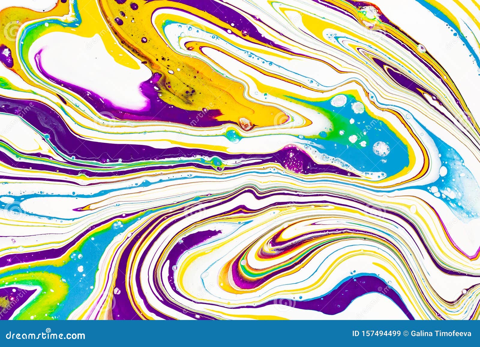 丙烯酸类涂料波浪摘要背景彩虹大理石纹理油漆液流彩色壁纸创意库存图片 图片包括有石油 有机