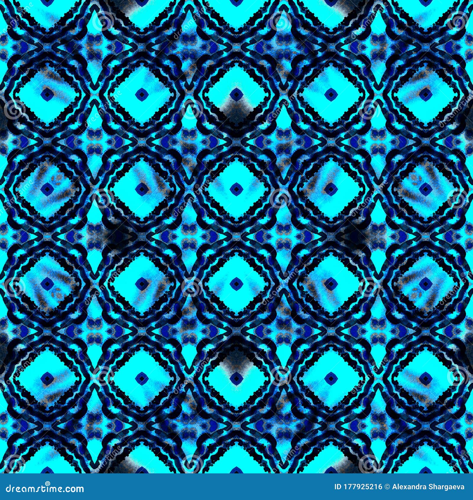 传统图形纹理蓝色 青色 靛青色库存例证 插画包括有靛蓝 镜子 抽象 样式 重复 图象