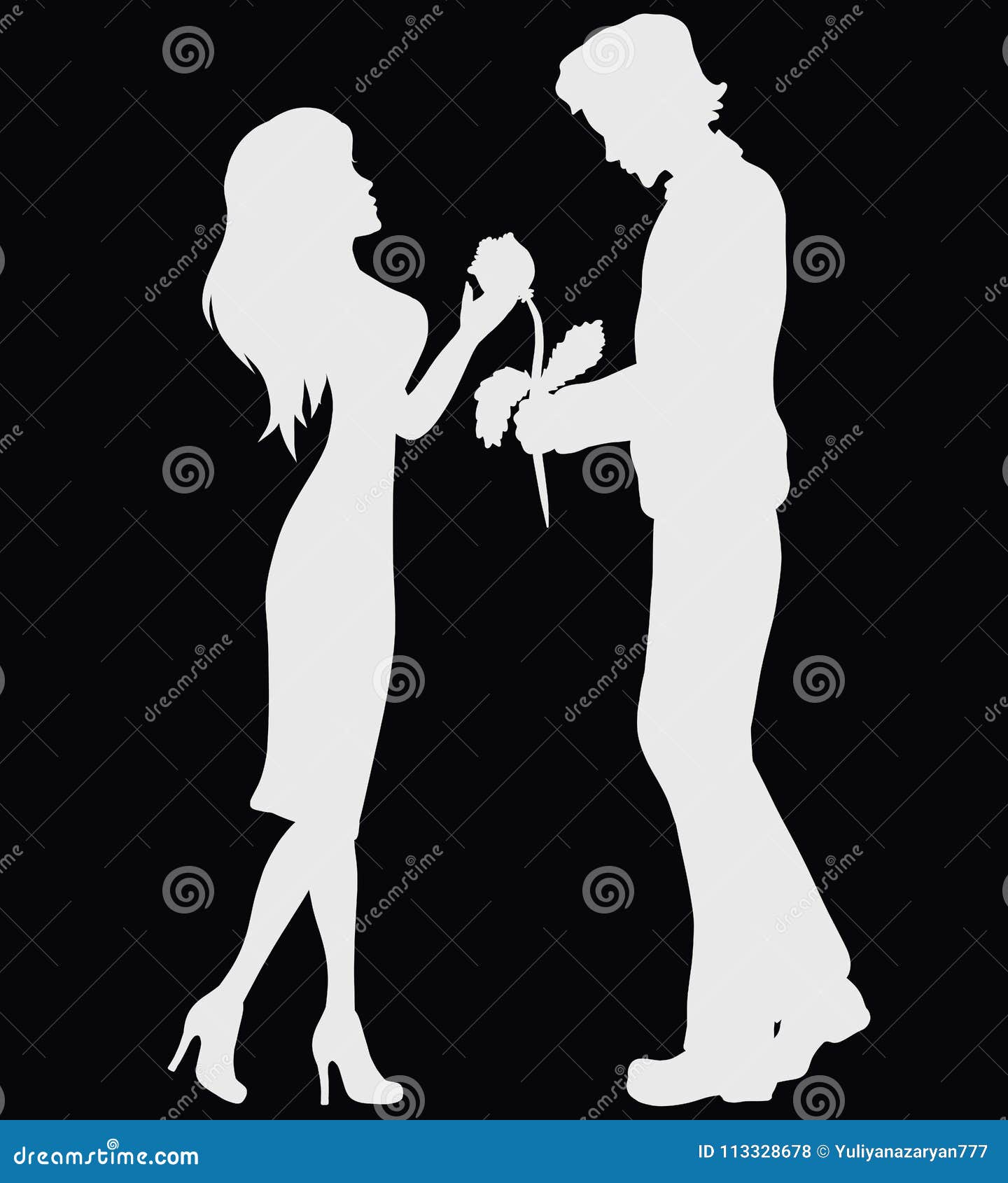 供以人员给妇女花 恋人剪影库存例证 插画包括有供以人员给妇女花 恋人剪影 供以人员给妇女花 恋人剪影库存例证 插画包括有供以人员给妇女花 恋人剪影