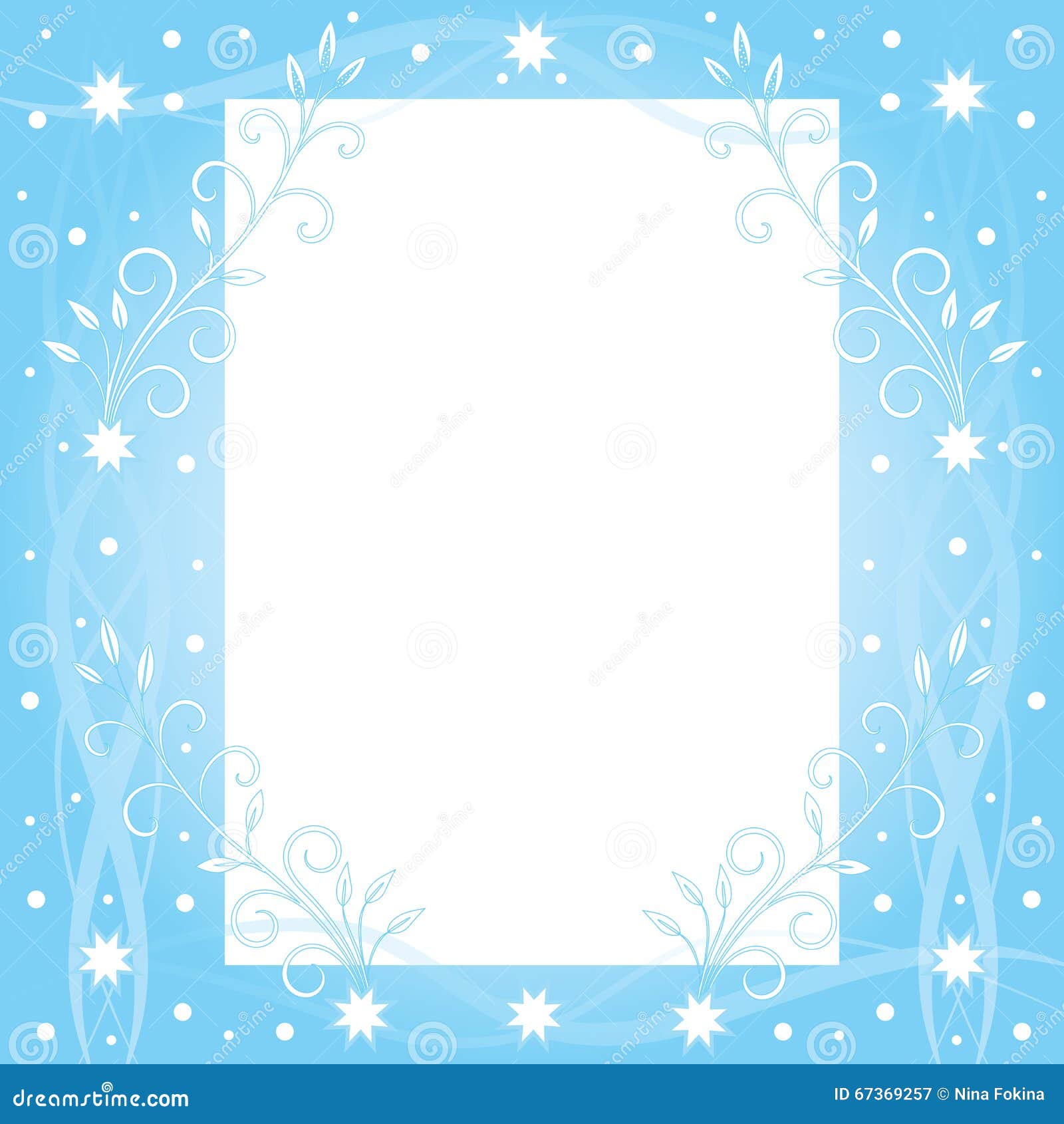 冬天梦想向量例证 插画包括有空间 模式 天空 形状 邀请 框架 看板卡 庆祝 星形