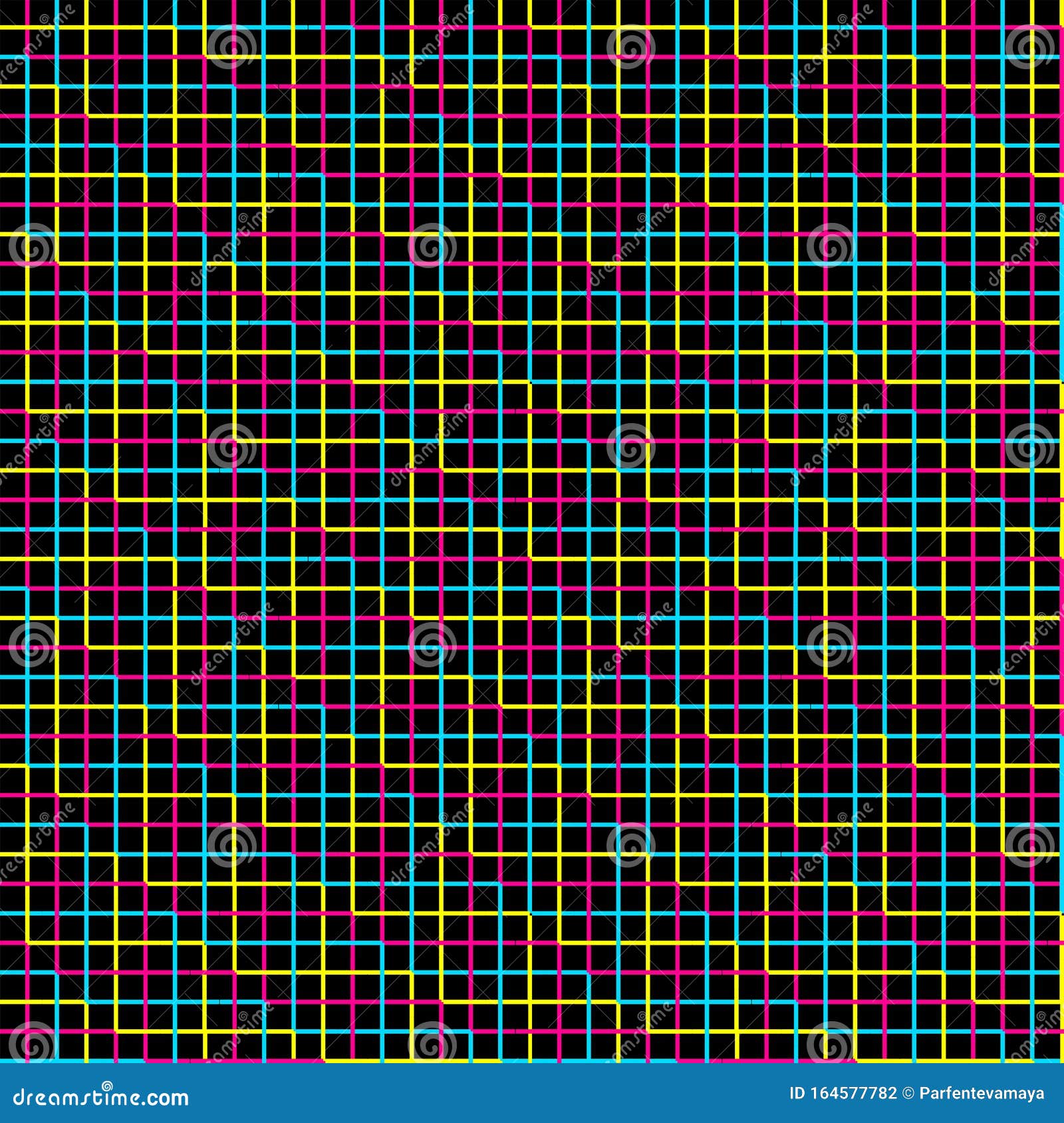 几何光线 方格多色背景明亮的霓虹方块壁纸无缝彩色矢量图向量例证 插画包括有无缝彩色矢量图 明亮的霓虹方块壁纸