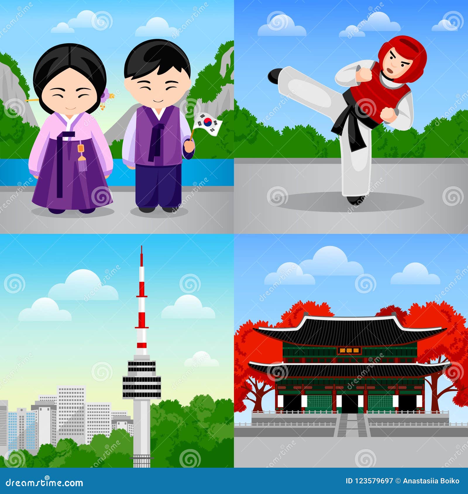 南的韩国旅行向量例证 插画包括有资本 服装 圣洁 孩子 衣裳 土产 经济 东部 横向 南的韩国旅行向量例证 插画包括有资本 服装 圣洁 孩子 衣裳 土产 经济 东部 横向