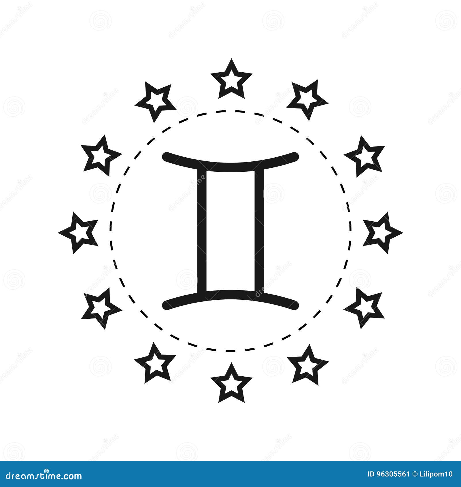 双子星座黄道十二宫平的标志占星和预言传染媒介对象向量例证 插画包括有神话 空间 双子星座黄道十二宫平的标志占星和预言传染媒介对象向量例证 插画包括有神话 空间