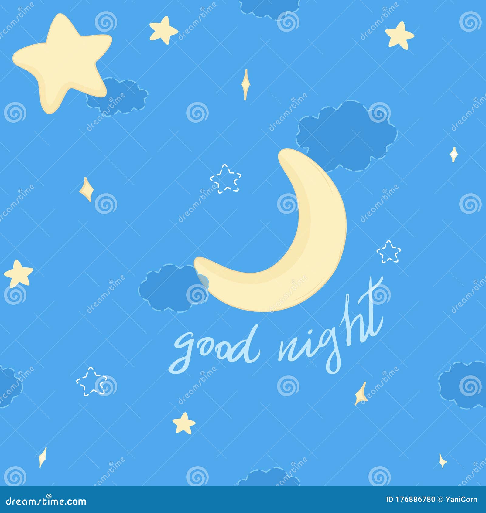 可爱的卡通月亮 星星 夜空背景上手写的标语 涂鸦元素 可编辑的矢量图向量例证 插画包括有幼稚 模式 可爱的卡通月亮 星星 夜空背景上手写的标语 涂鸦元素 可编辑的矢量图向量例证 插画包括有幼稚 模式