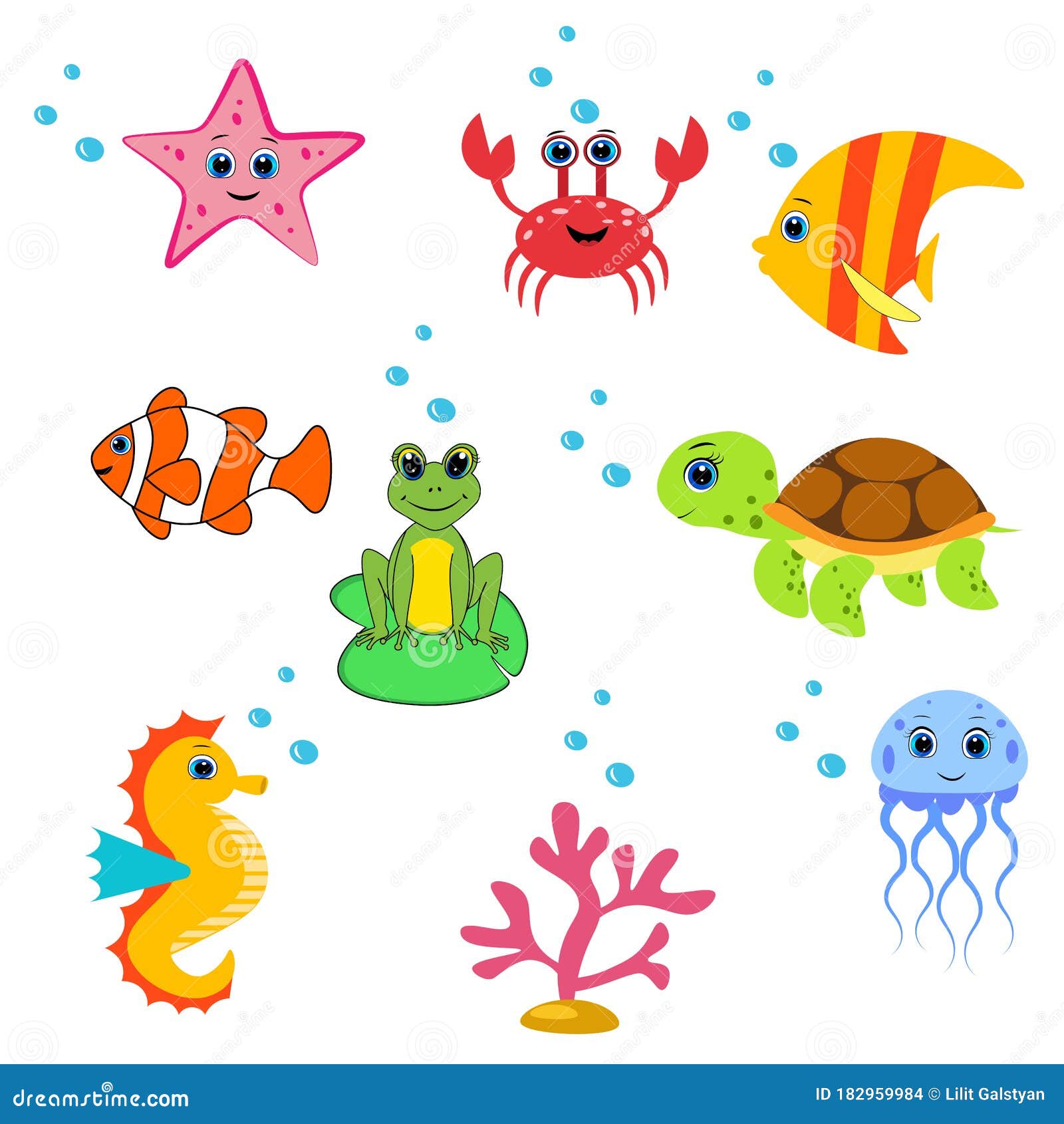 可爱的海洋动物动画矢量图海洋生物向量例证 插画包括有异乎寻常 乱画 浸洗 抽象 设计 可爱的海洋动物动画矢量图海洋生物向量例证 插画包括有异乎寻常 乱画 浸洗 抽象 设计