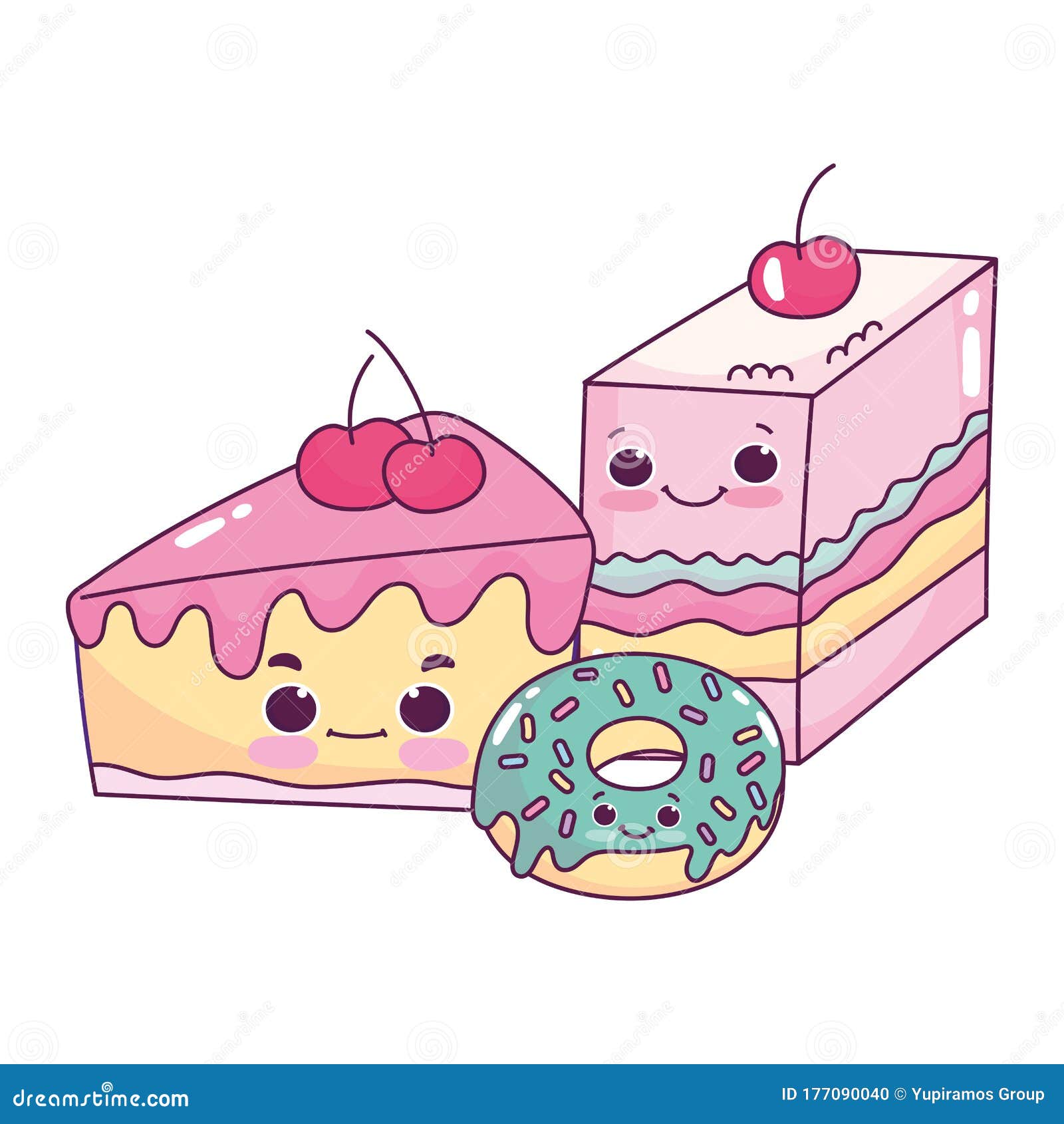 可爱食品果冻糕和甜甜点甜点卡通孤立设计向量例证 插画包括有菜单 动画片 蛋糕 结冰 奶油 可爱食品果冻糕和甜甜点甜点卡通孤立设计向量例证 插画包括有菜单 动画片 蛋糕 结冰 奶油