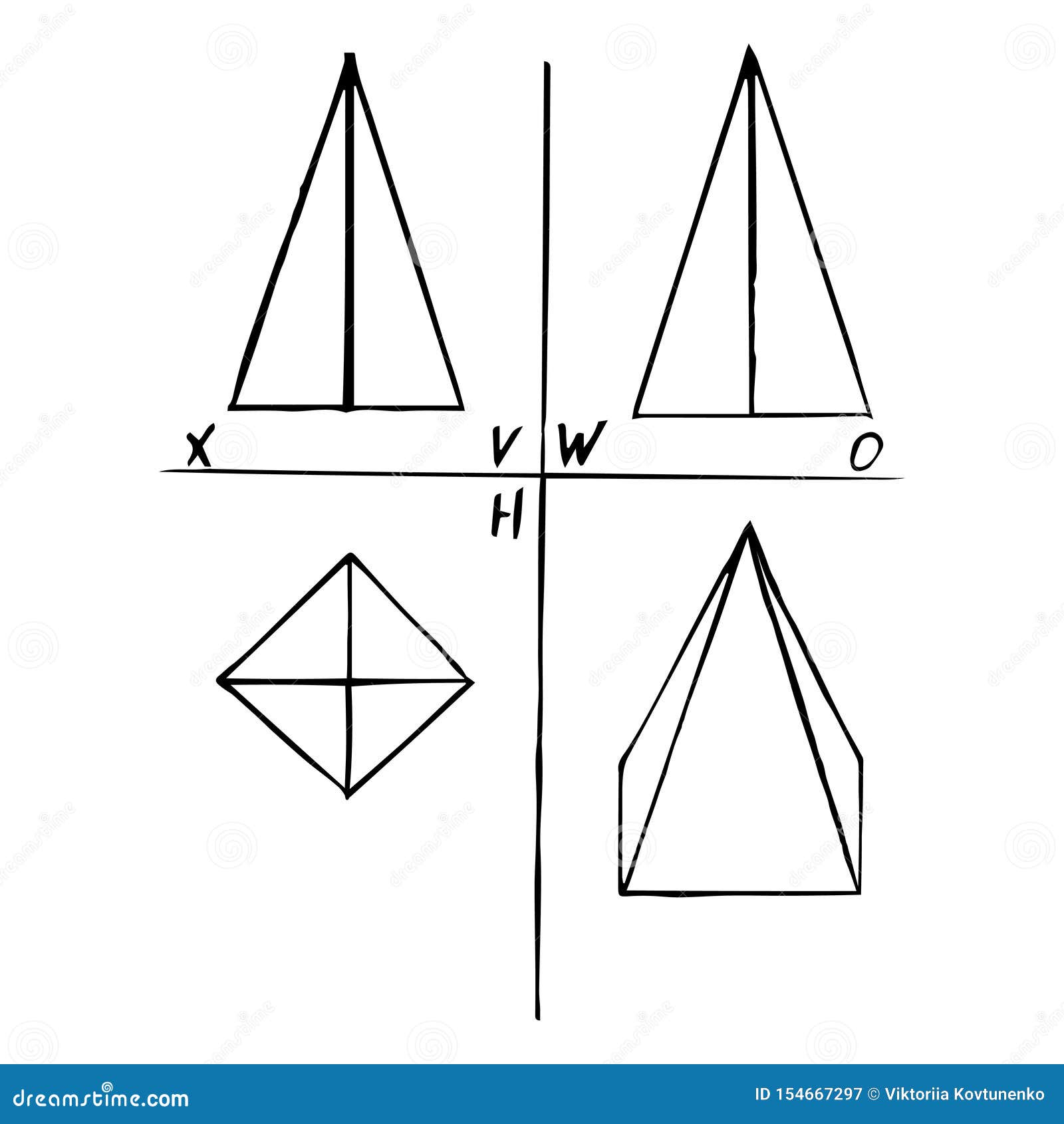 四角锥的投射e 在白色背景的黑概述r 向量例证 插画包括有草拟 科学 线路 介绍 背包 四角锥的投射e 在白色背景的黑概述r 向量例证 插画包括有草拟 科学 线路 介绍 背包