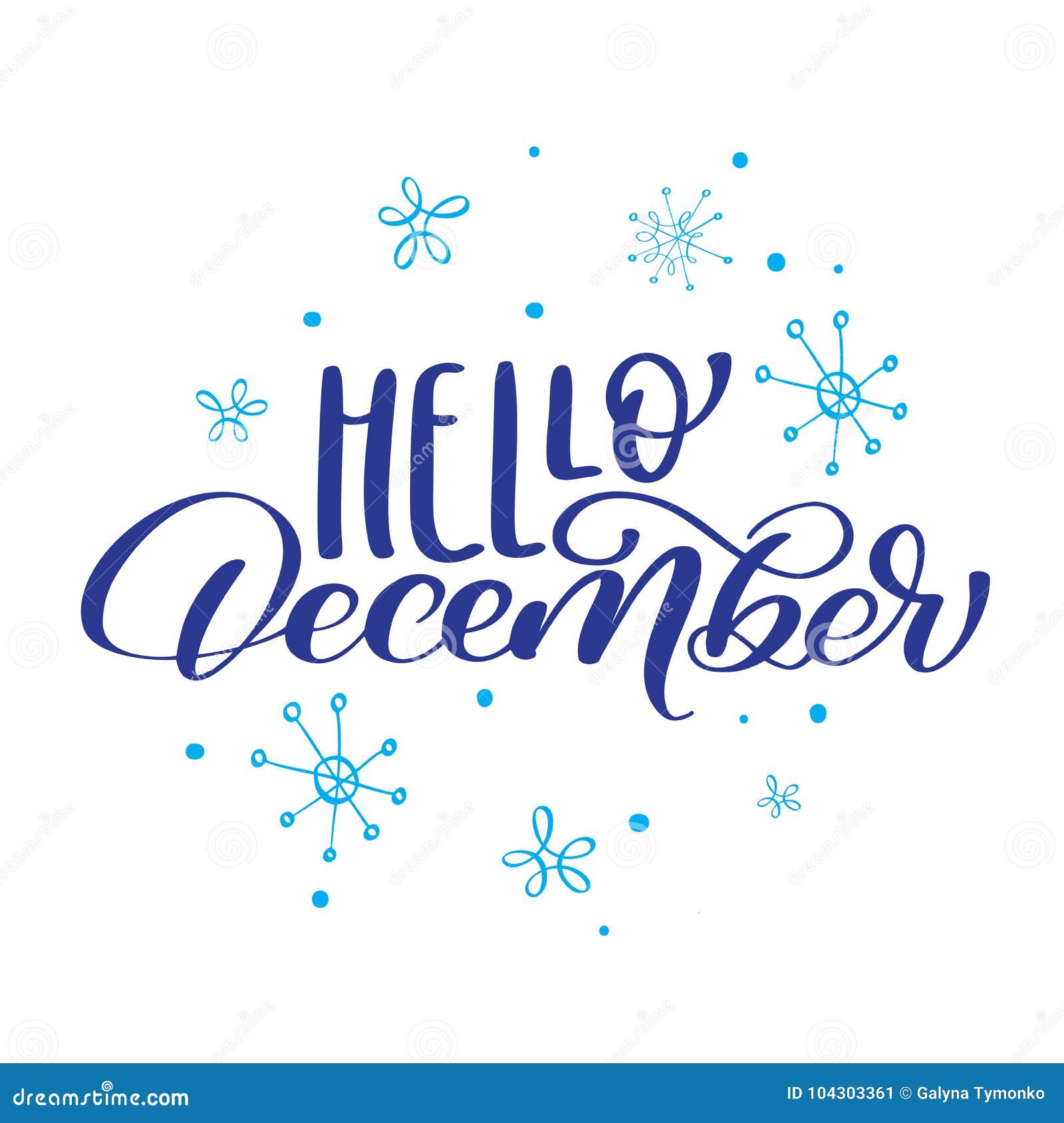 圣诞节文本你好在雪花背景的12月传染媒介例证印刷品设计向量例证 插画包括有季节 你好 圣诞节文本你好在雪花背景的12月传染媒介例证印刷品设计向量例证 插画包括有季节 你好