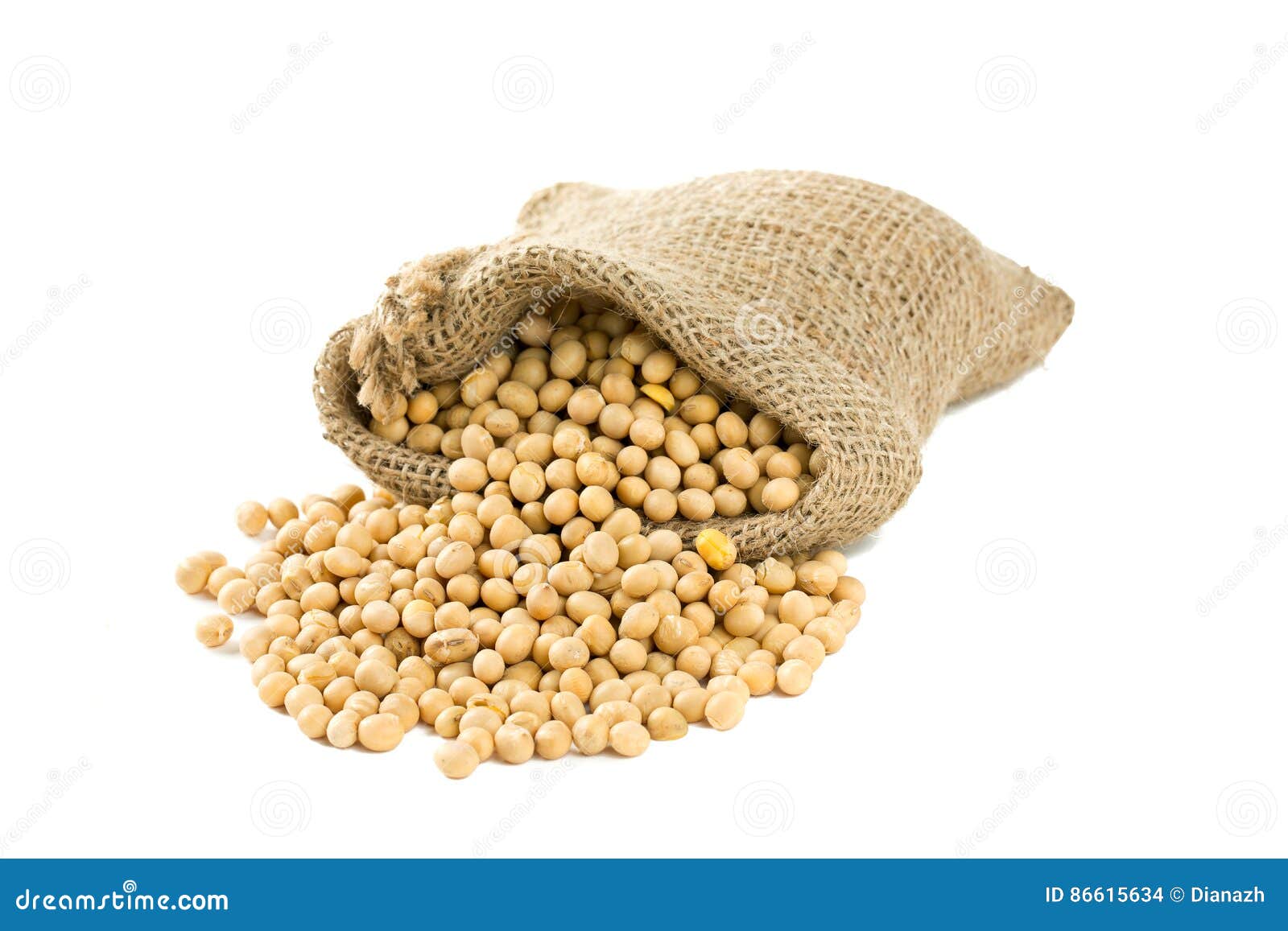 在一个袋子的大豆在白色库存照片 图片包括有 在一个袋子的大豆在白色库存照片 图片包括有