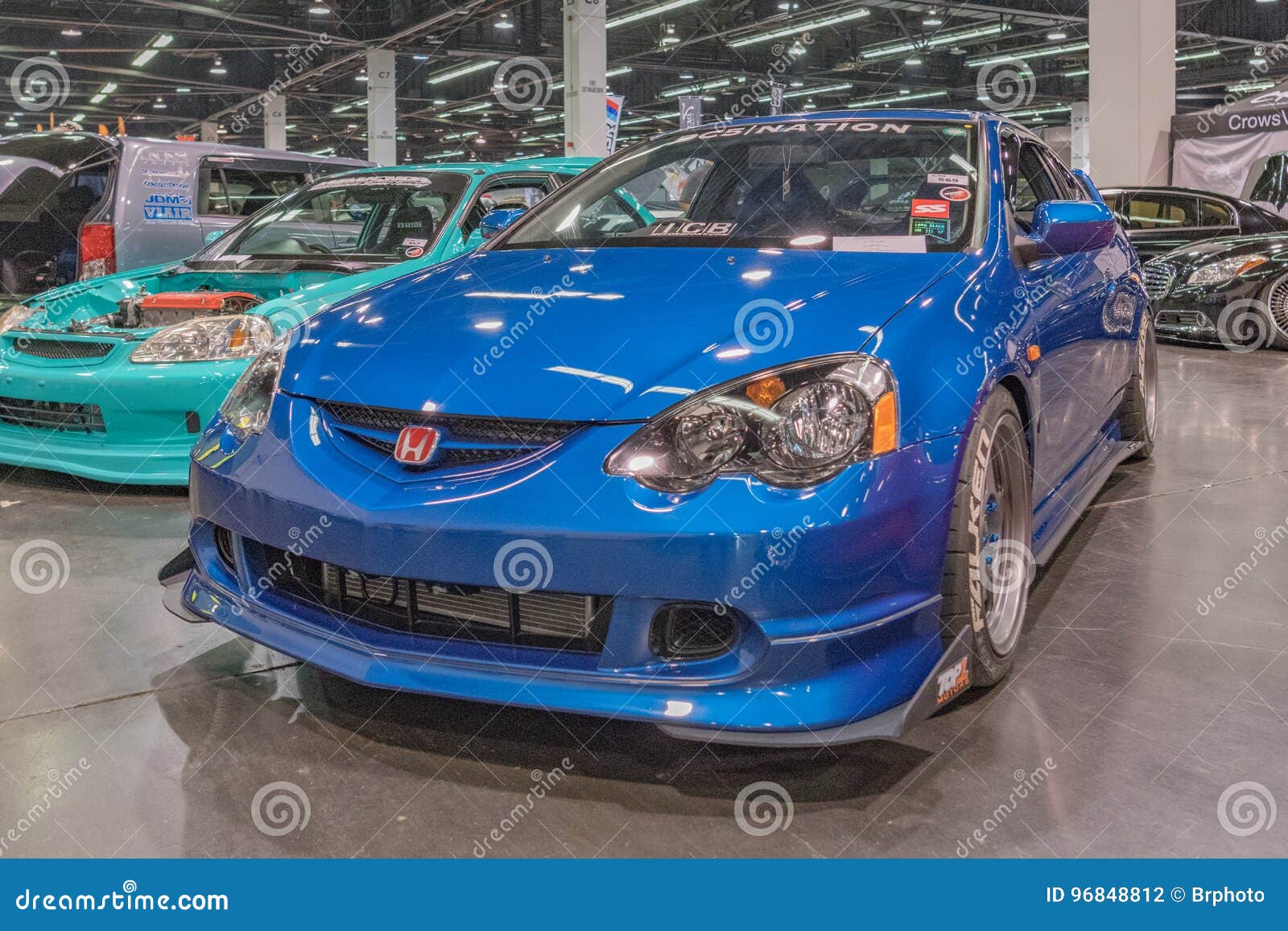 在显示的acura Rsx 图库摄影片 图片包括有在显示的acura 96848812