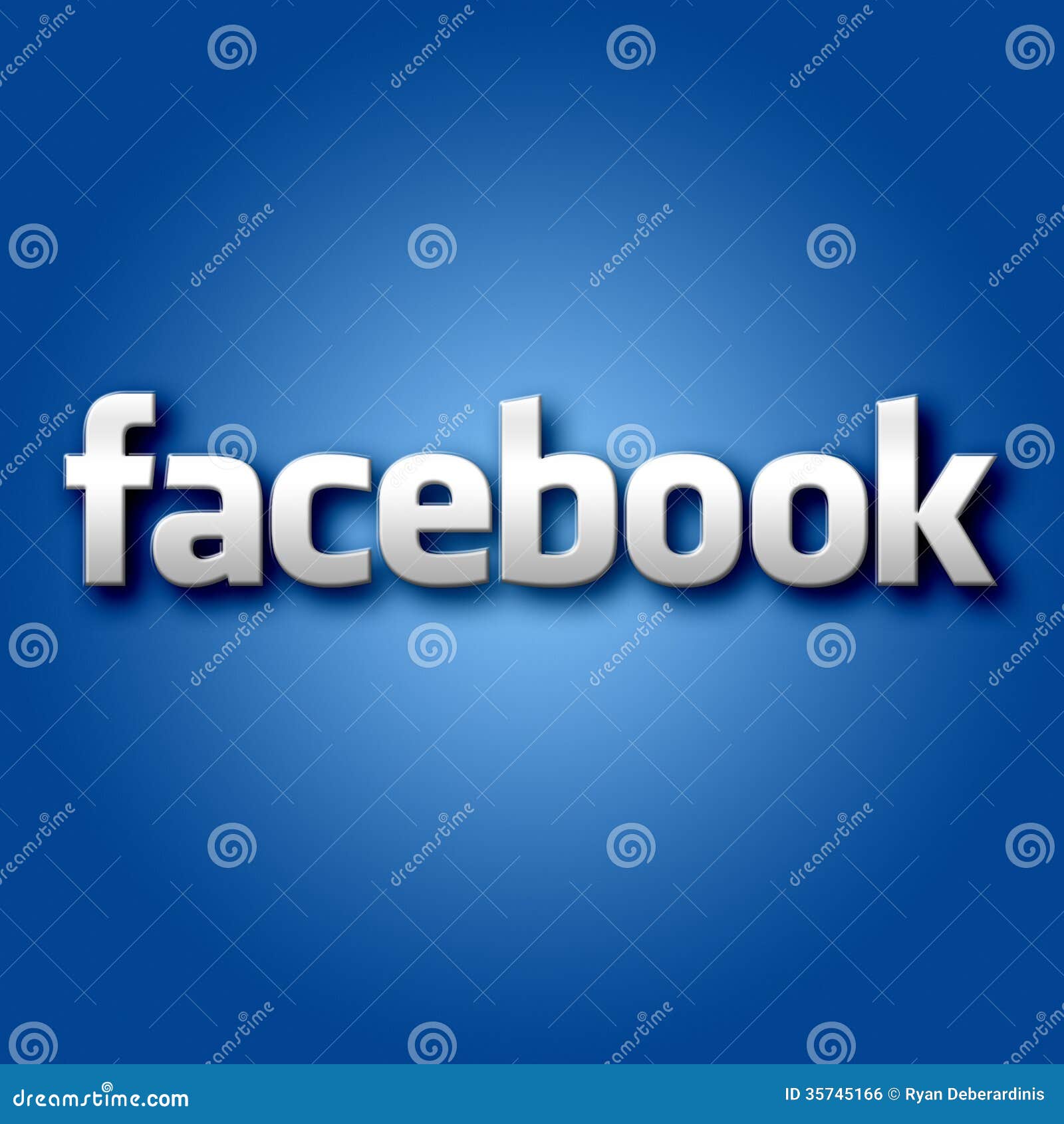 在蓝色背景的3d Facebook 编辑类照片 图片包括有 在蓝色背景的3d Facebook 编辑类照片 图片包括有