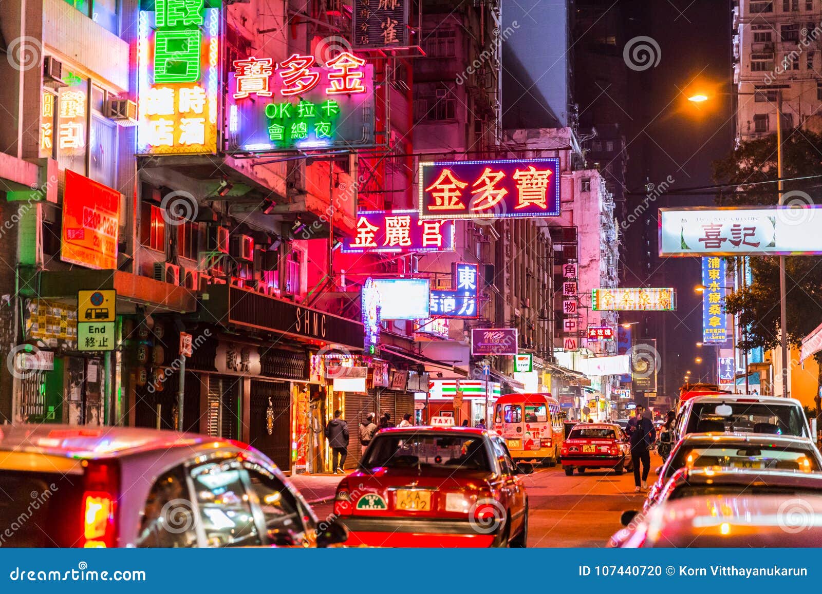 在香港旅行地标的五颜六色的霓虹夜街道路在香港mongkok分散编辑类图片 图片包括有在香港旅行地标的五颜六色的霓虹夜街道路在香港mongkok分散