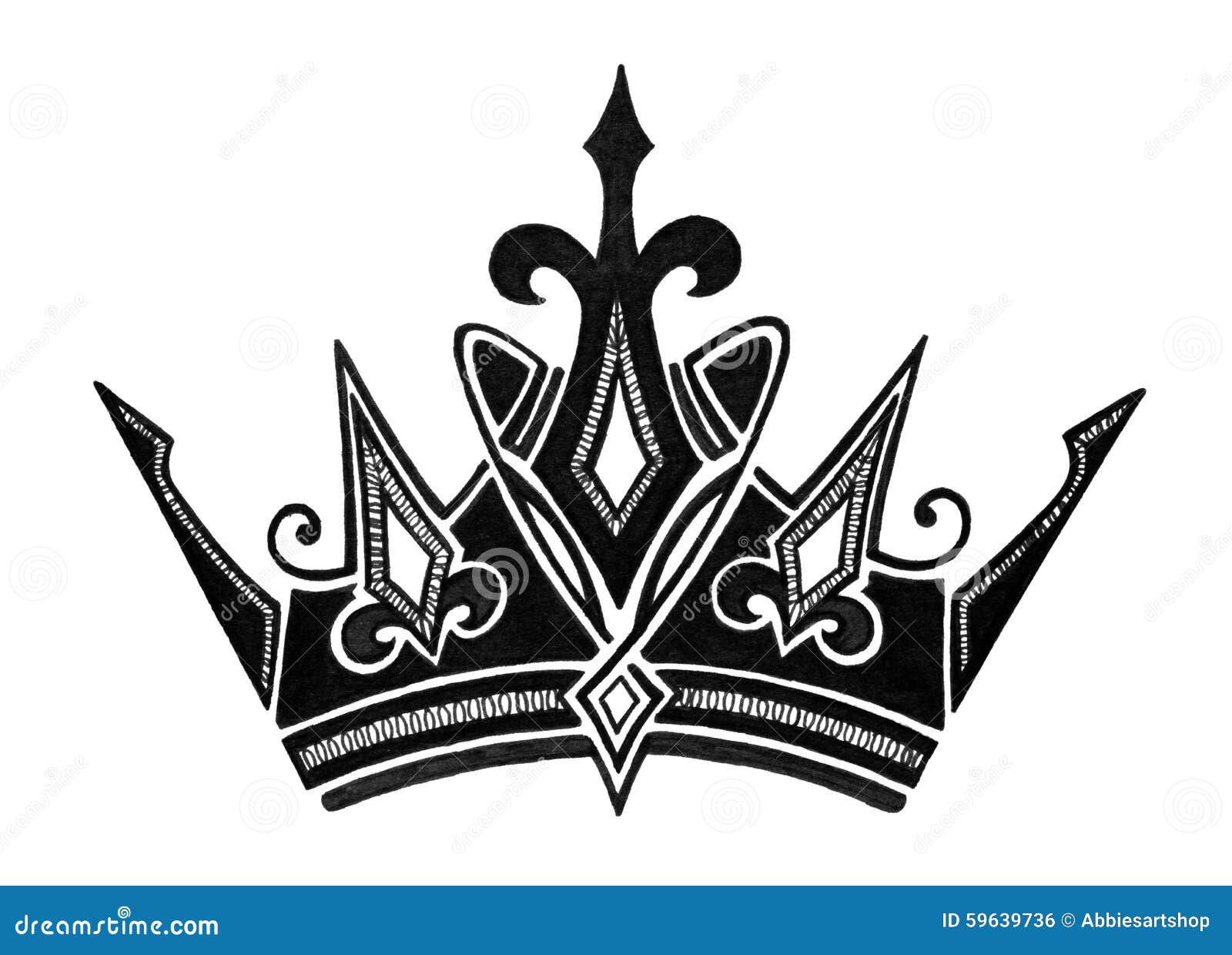 在黑白的皇家冠设计queen王子或公主国王的或者成功概念库存例证 插画包括有 在黑白的皇家冠设计queen王子或公主国王的或者成功概念库存例证 插画包括有