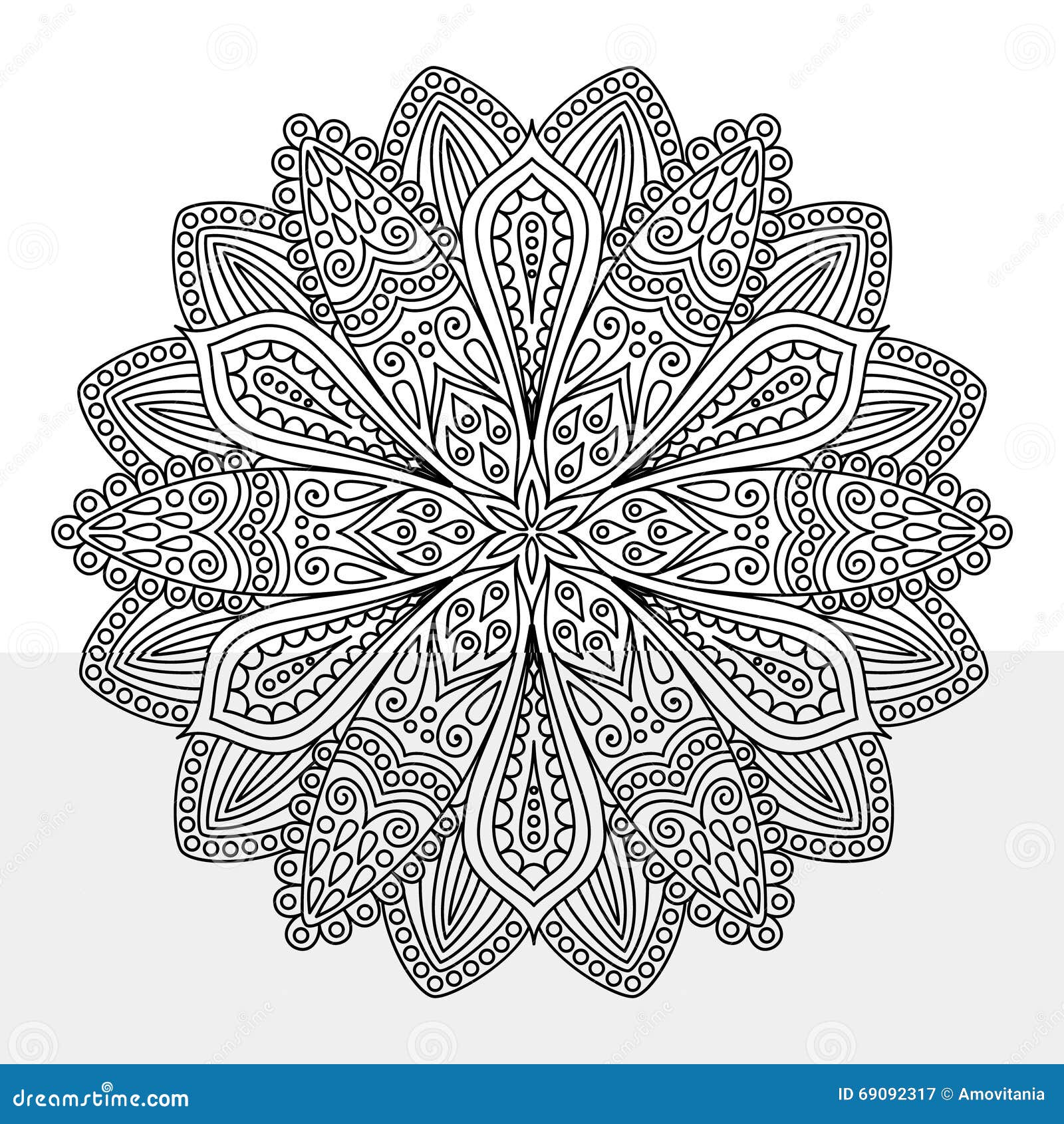 复杂花着色页向量例证 插画包括有幻想 墨水 花瓣 图画 绘画 叶子 艺术 问候 精心制作 复杂花着色页向量例证 插画包括有幻想 墨水 花瓣 图画 绘画 叶子 艺术 问候 精心制作