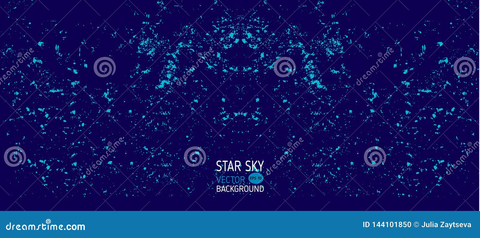 夜空 幻想空间背景的全景与星的库存例证 插画包括有夜空 幻想空间背景的全景与星的