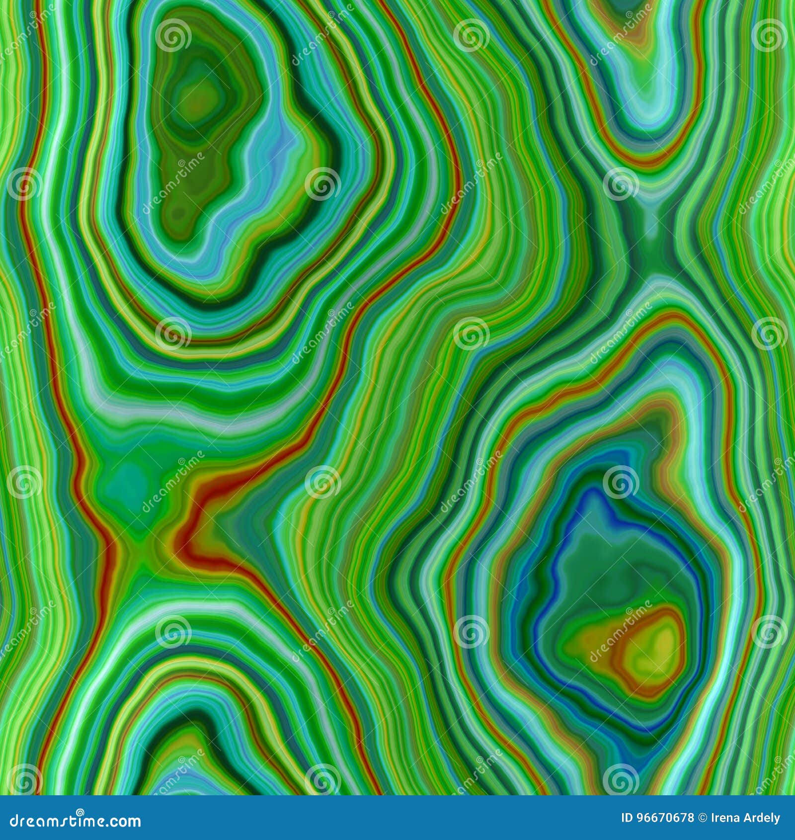 大理石玛瑙石无缝的样式背景 绿色 蓝色和红颜色库存例证 插画包括有 并且 靠山 替补 蓝色