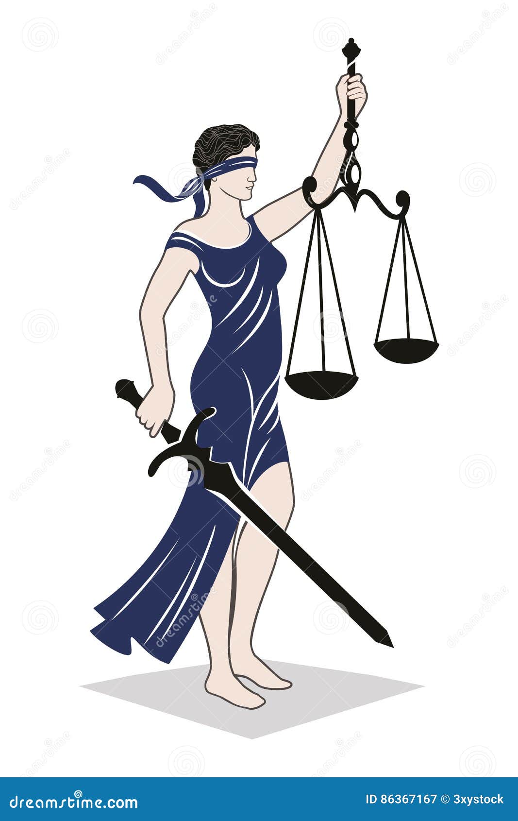 正义，法律向量例证. 插画包括有背包, 经典, 司法, 现场, 天秤座, 法官, 防御, 平等, 反气旋- 86367167