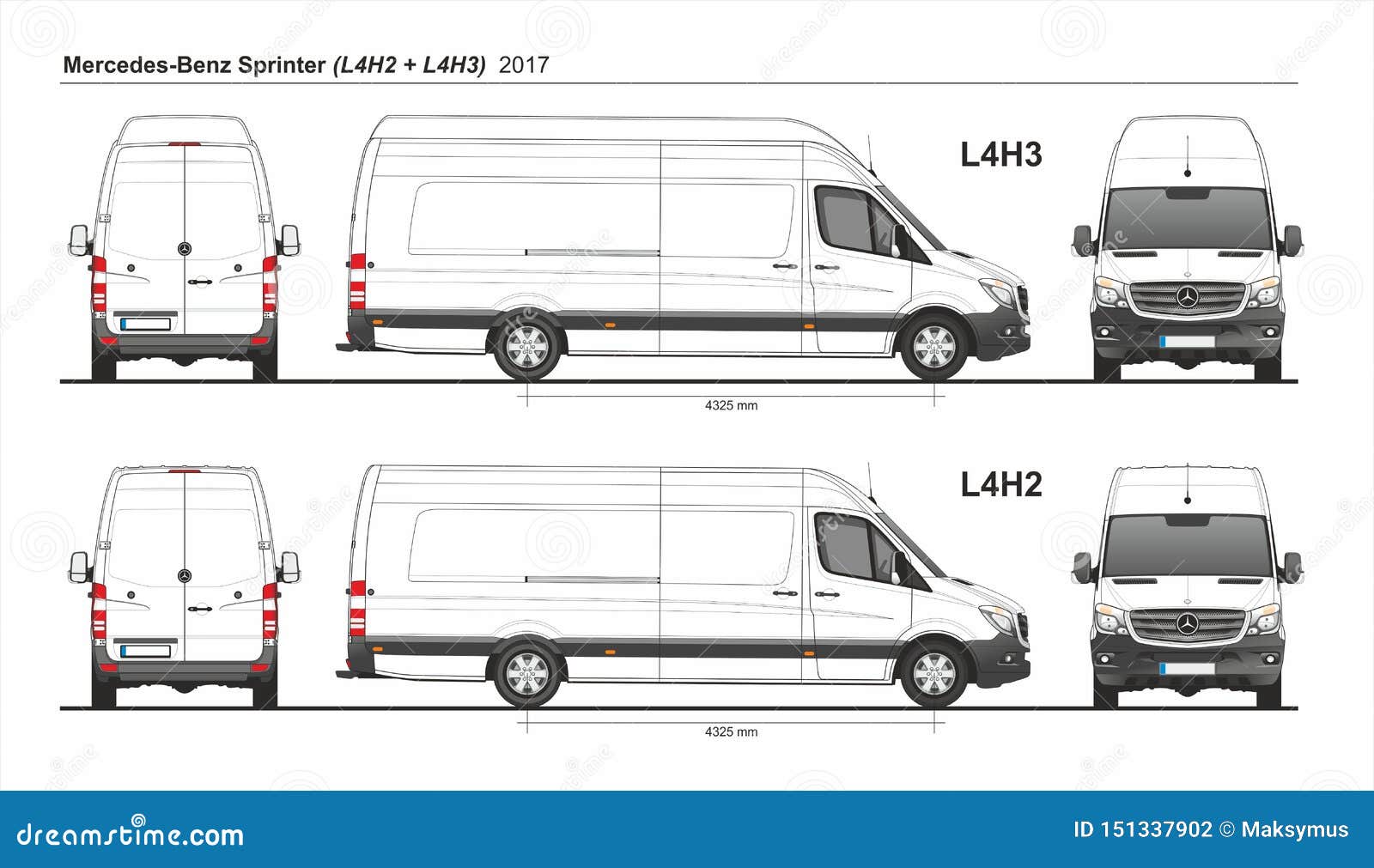 奔驰sprinter Cargo范l4h2和l4h3 17年图库摄影片 插画包括有详细 默西迪丝 奔驰sprinter Cargo范l4h2和l4h3 17年图库摄影片 插画包括有详细 默西迪丝