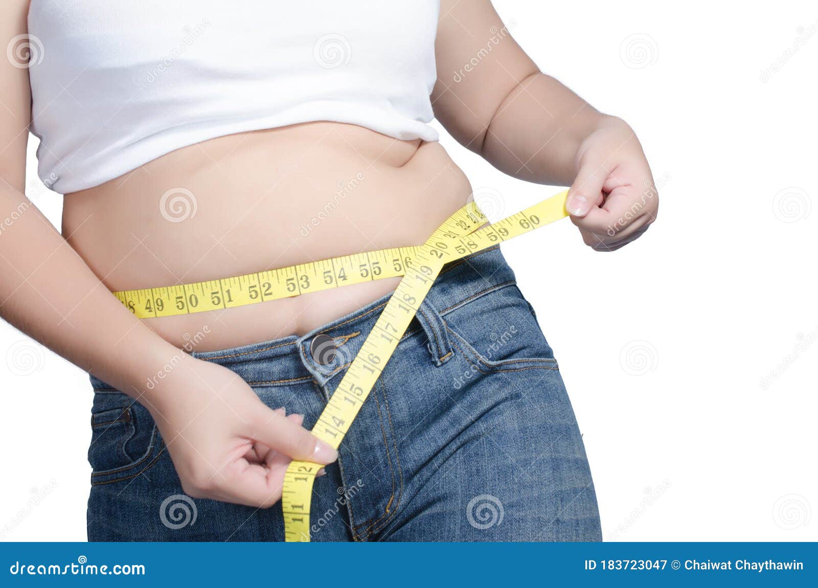 女性体脂肪超重挤压库存图片 图片包括有执行 腹部 肥胖 正横 脂肪团 行程 女性 超重