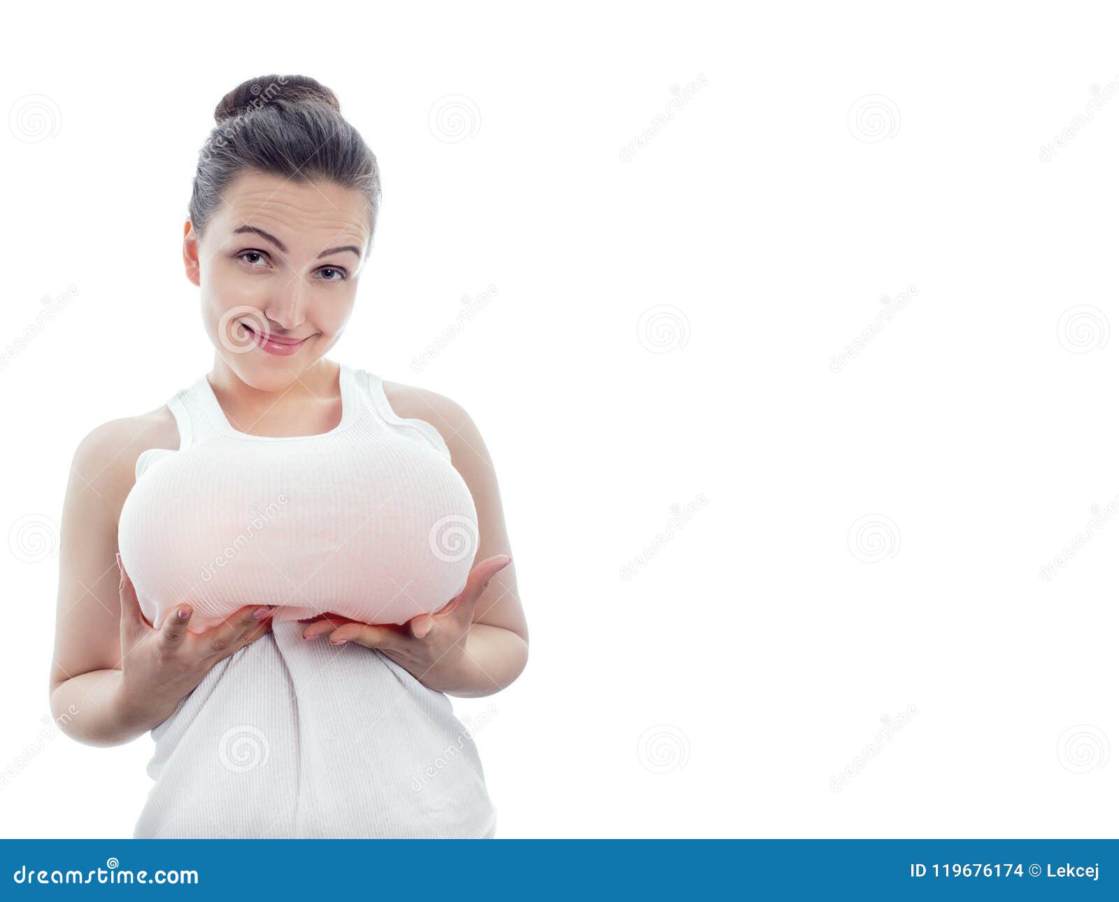 女性大乳房库存照片 图片包括有女性大乳房