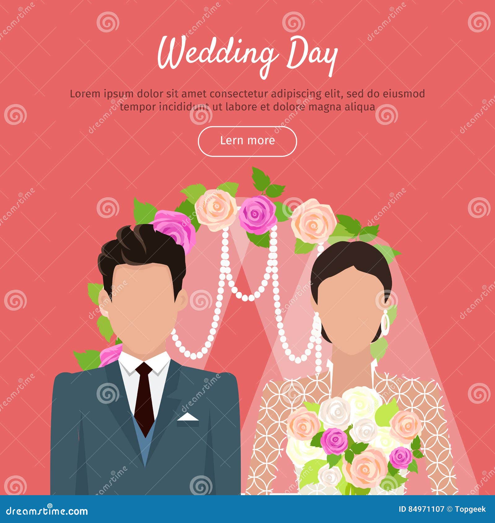 婚礼之日网横幅新婚佳偶夫妇设计向量例证 插画包括有生活方式 英俊 女孩 女性 背包 新郎 婚礼之日网横幅新婚佳偶夫妇设计向量例证 插画包括有生活方式 英俊 女孩 女性 背包 新郎