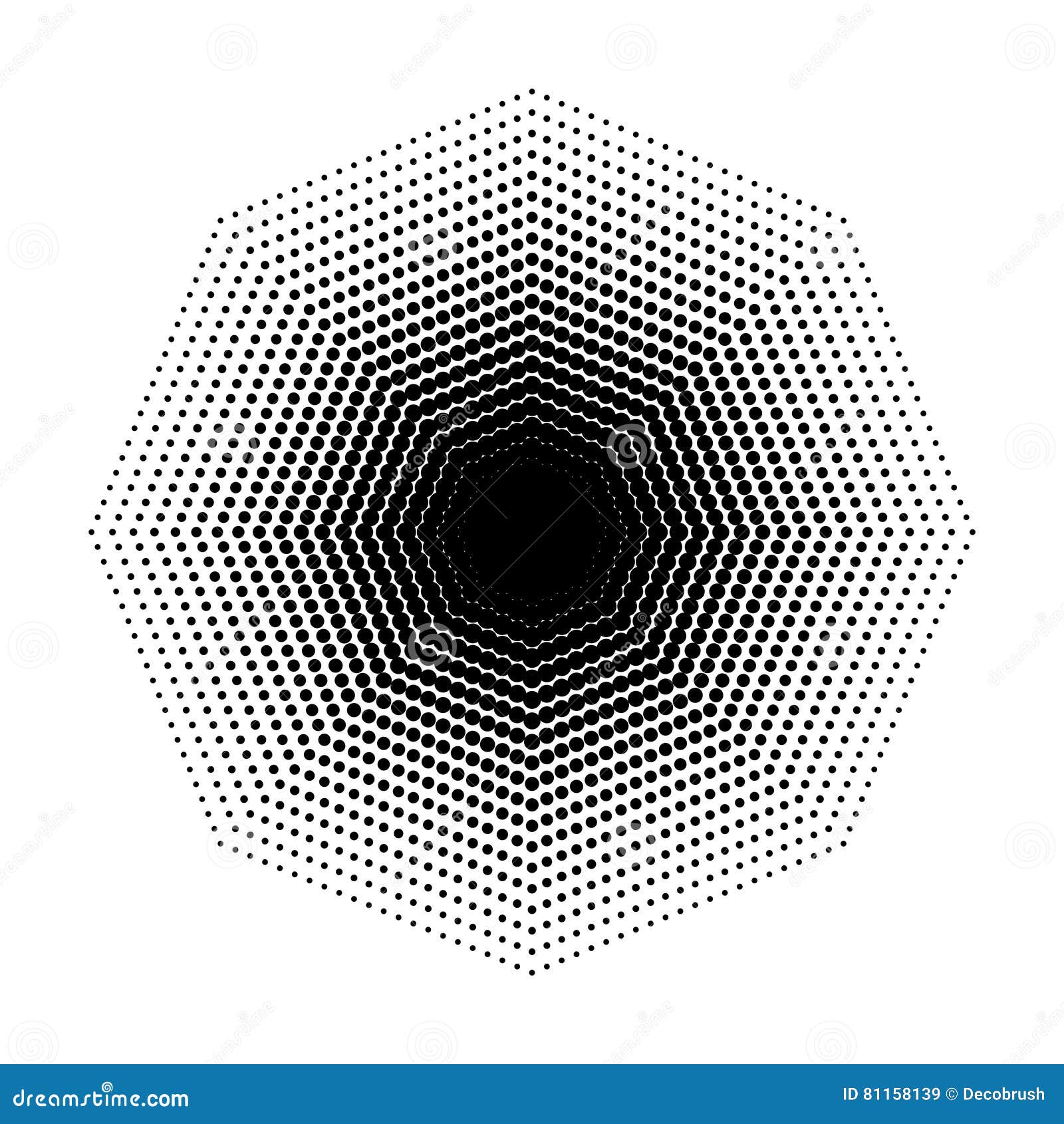 导航八角形物半音几何形状 小点设计摘要背景艺术向量例证 插画包括有