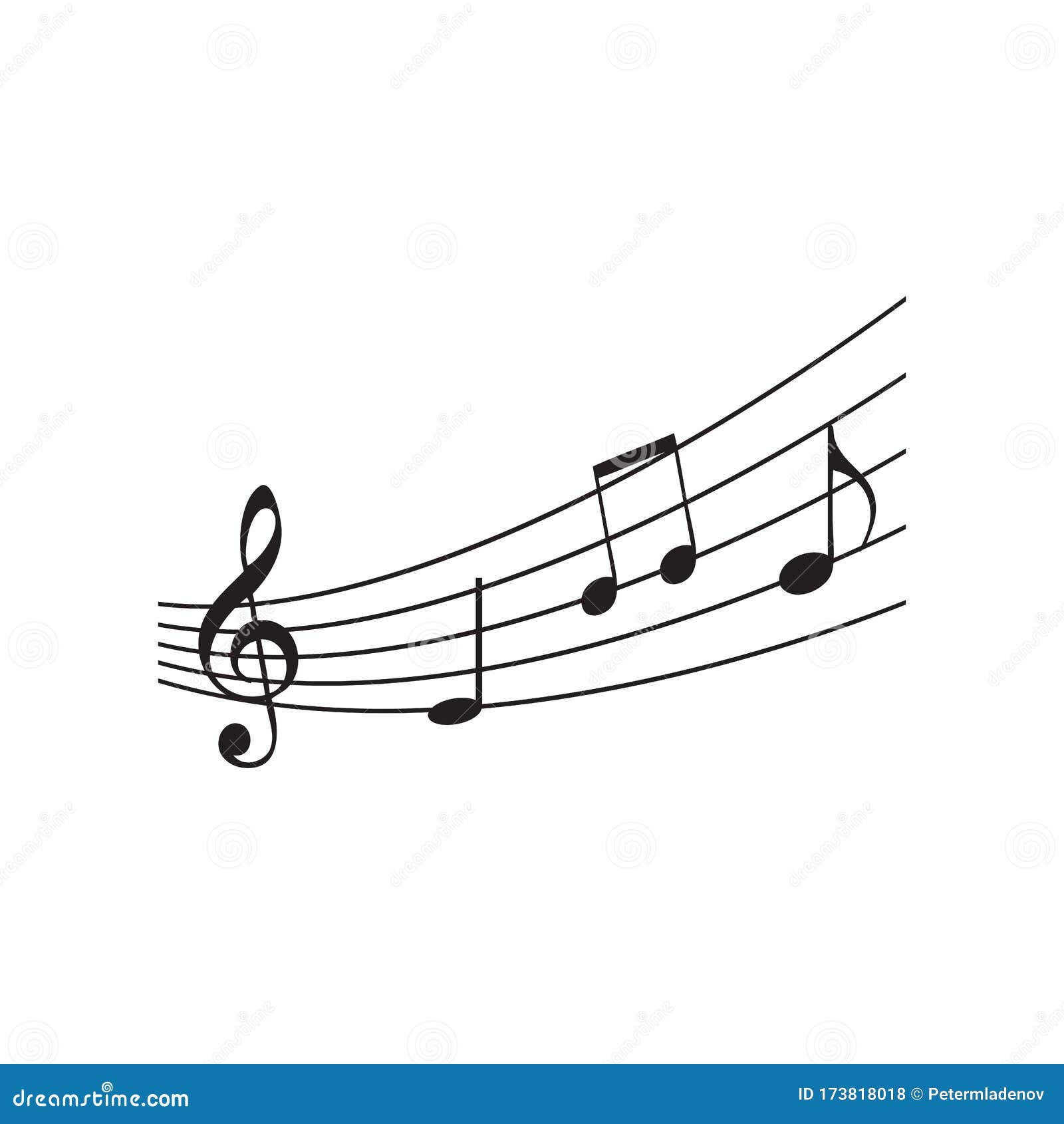 工作人员三音音符波白色背景中隔离的音乐概念向量音乐音符 音调 低音的图示向量例证 插画包括有查出 线路 工作人员三音音符波白色背景中隔离的音乐概念向量音乐音符 音调 低音的图示向量例证 插画包括有查出 线路