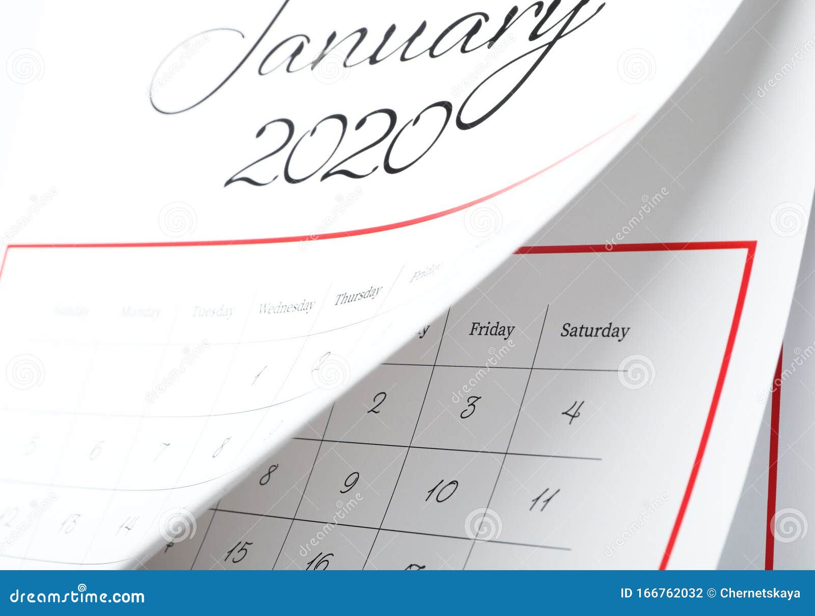 年1月日历 翻页为背景库存照片 图片包括有年1月日历 翻页为背景