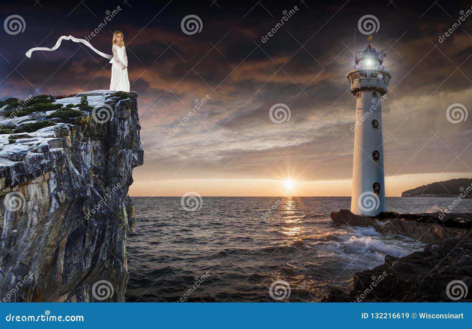 幻想梦想 灯塔 海 海洋库存图片 图片包括有幻想 重生 精神 海运 抽象 女孩 本质 幻想梦想 灯塔 海 海洋库存图片 图片包括有幻想 重生 精神 海运 抽象 女孩 本质