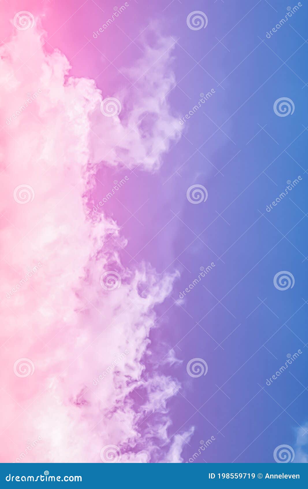 幻想的粉蓝天 精神与自然背景库存例证 插画包括有地图集 魔术 空间 蓝色 背包 霓虹灯